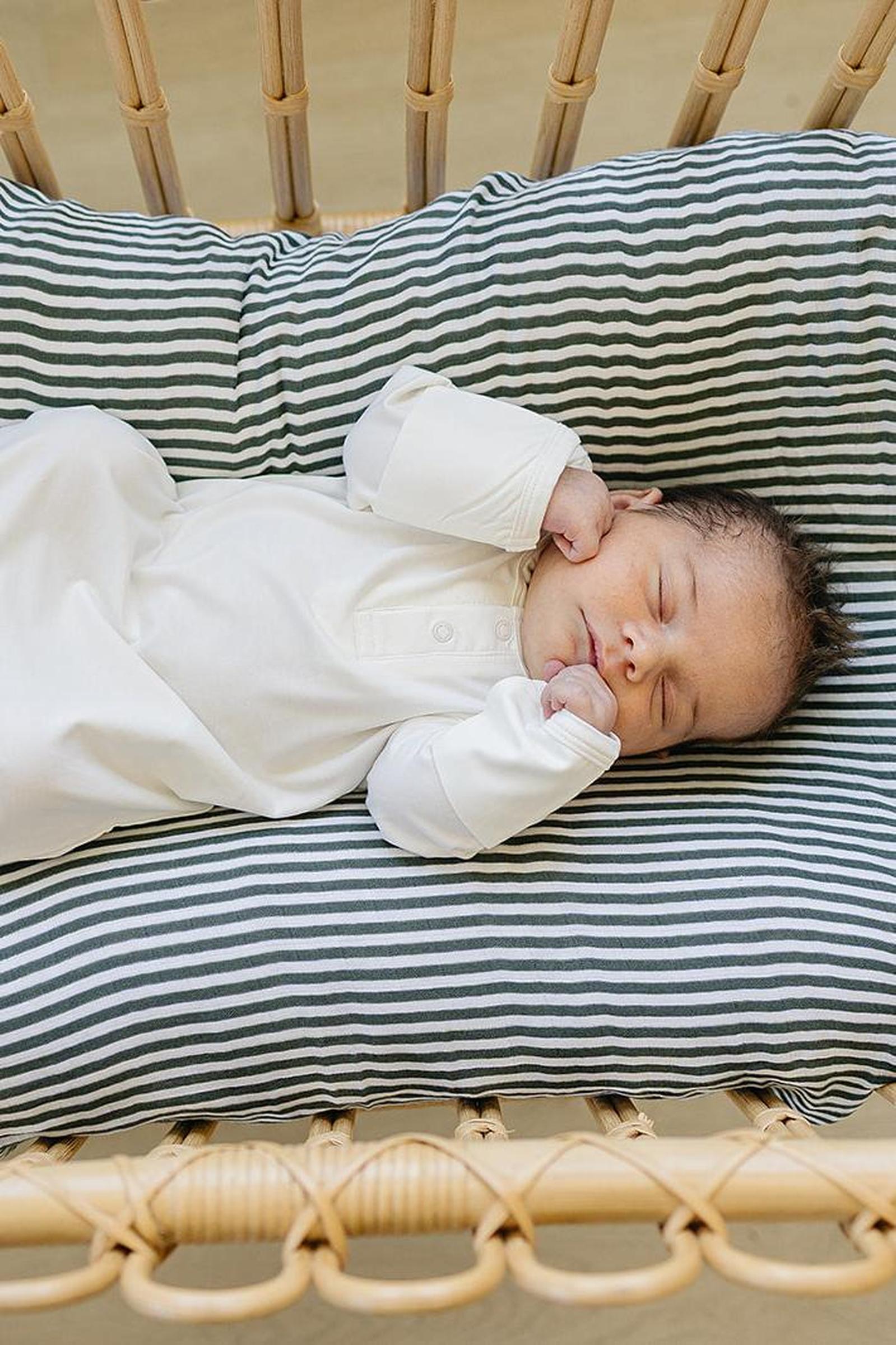 White Knot Gown, Bamboo, Baby Essentials