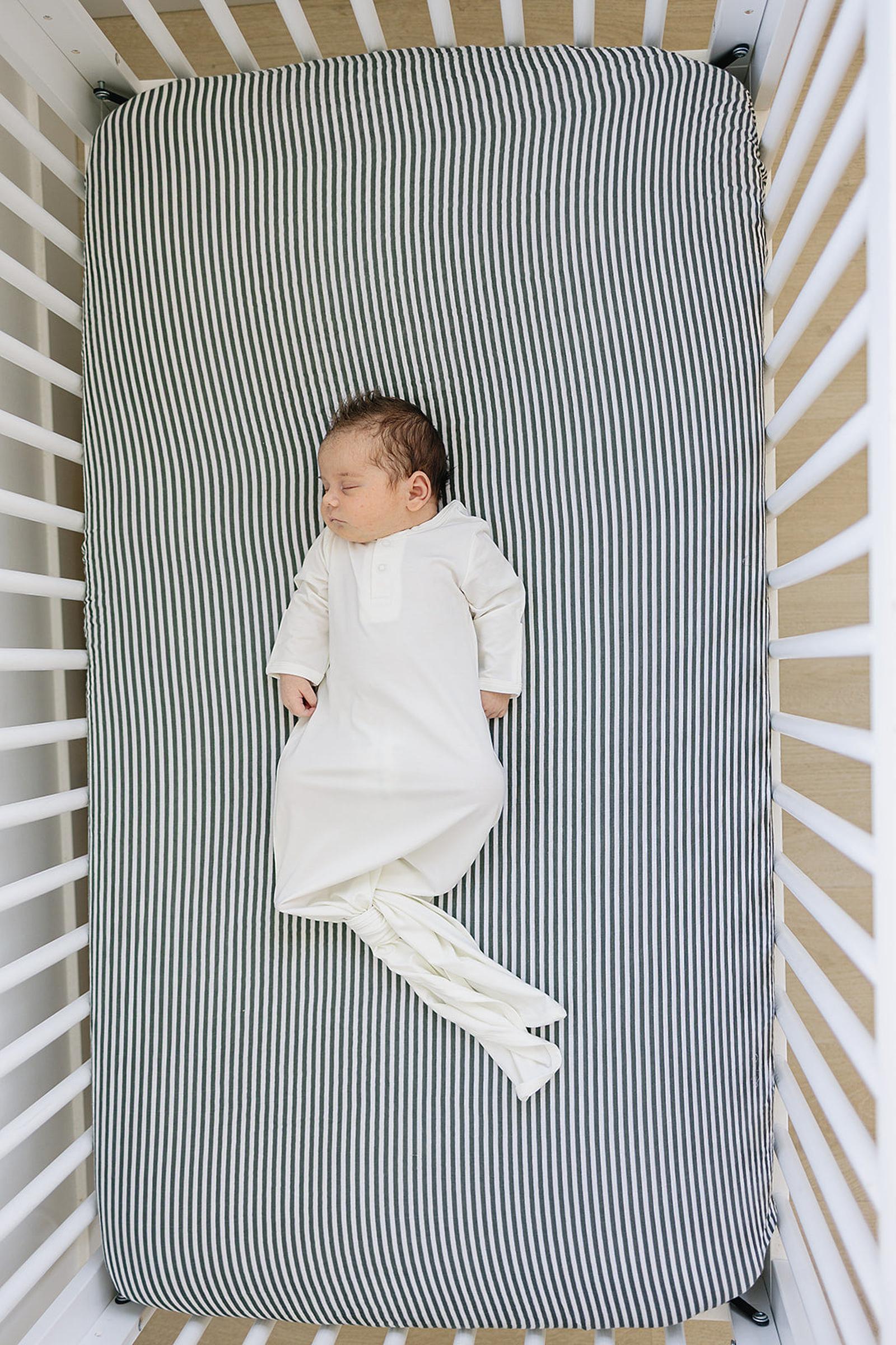 White Knot Gown, Bamboo, Baby Essentials