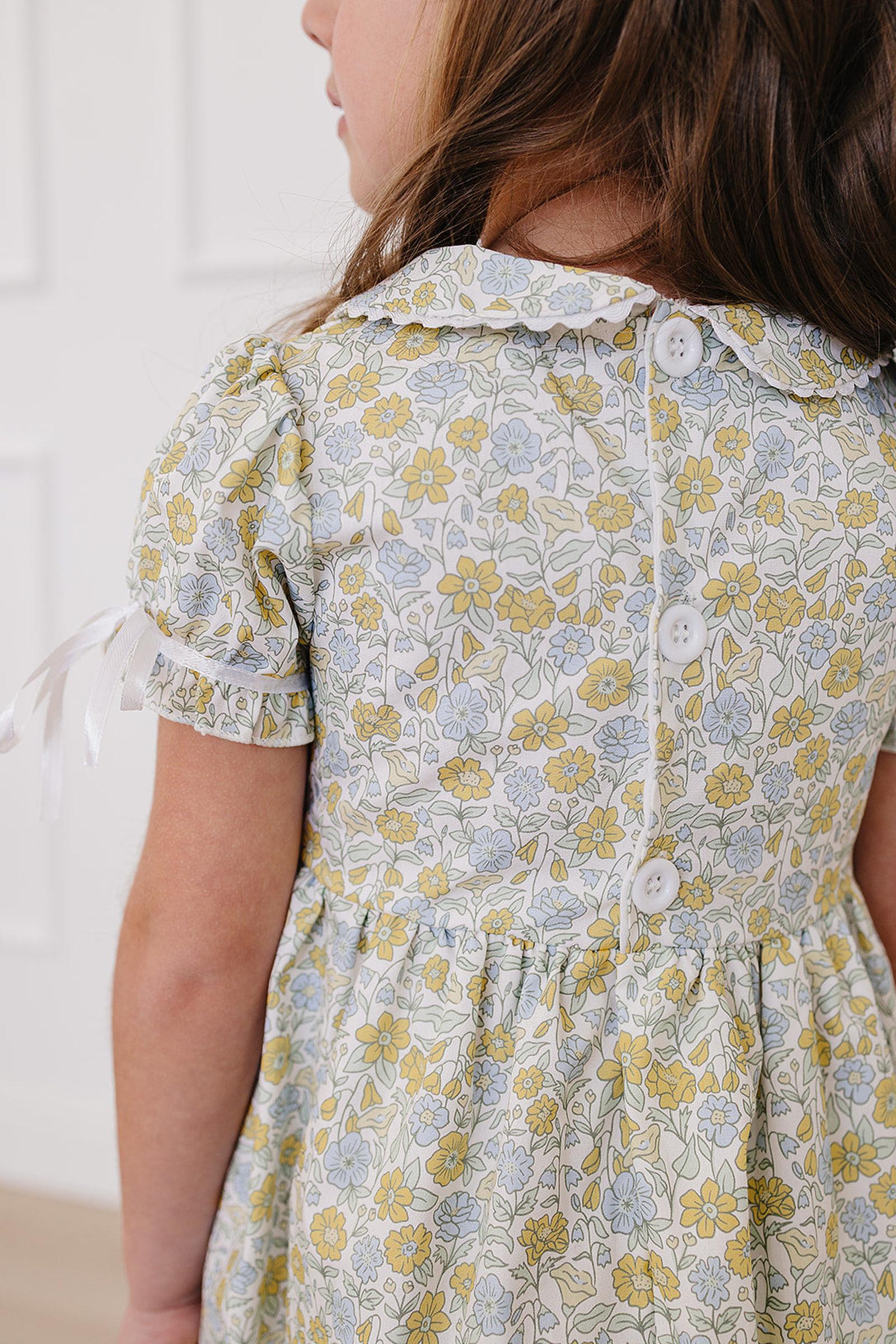 Cotton Sunny Floral Dress, Sizes 0-10