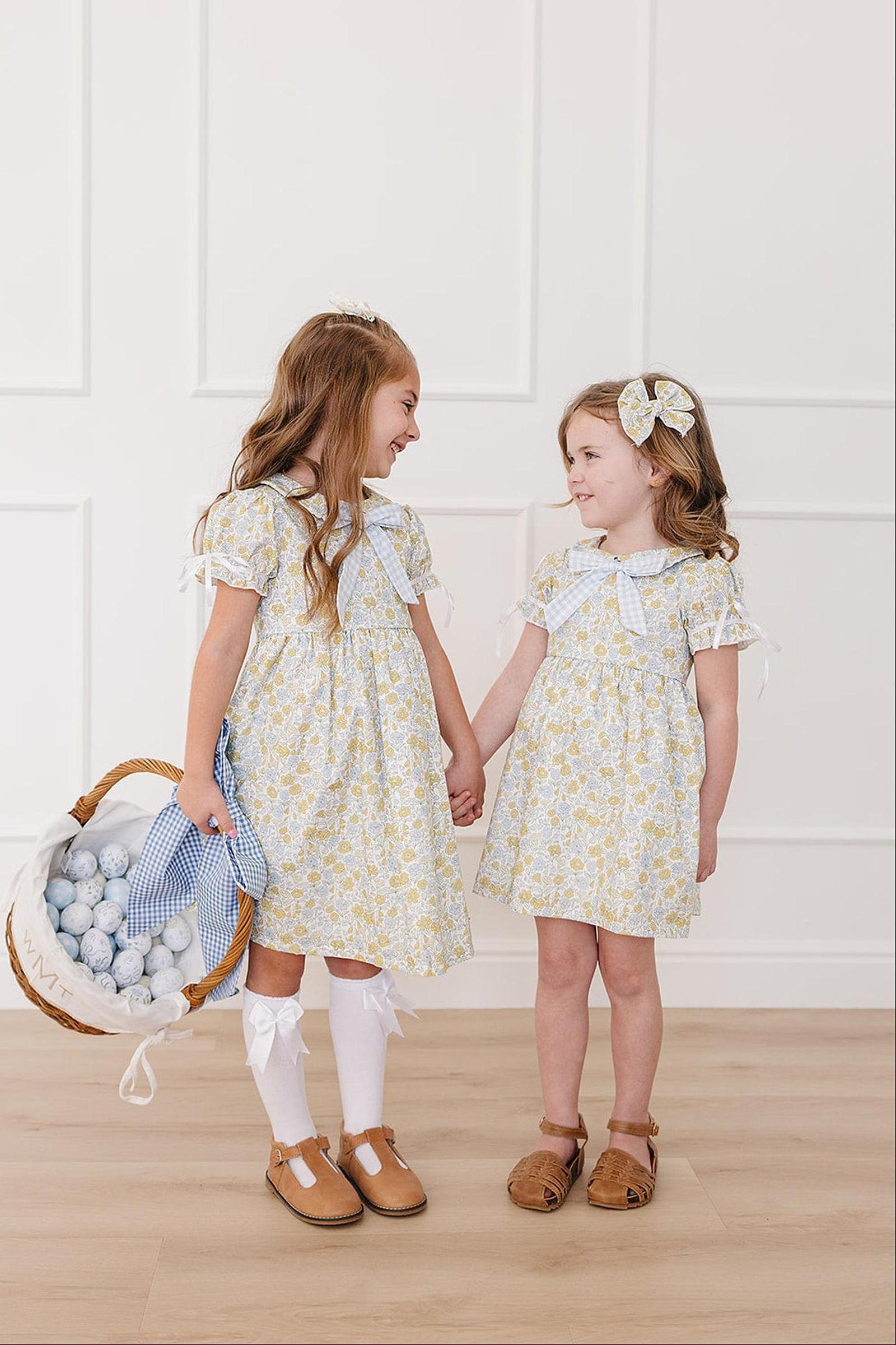 Cotton Sunny Floral Dress, Sizes 0-10