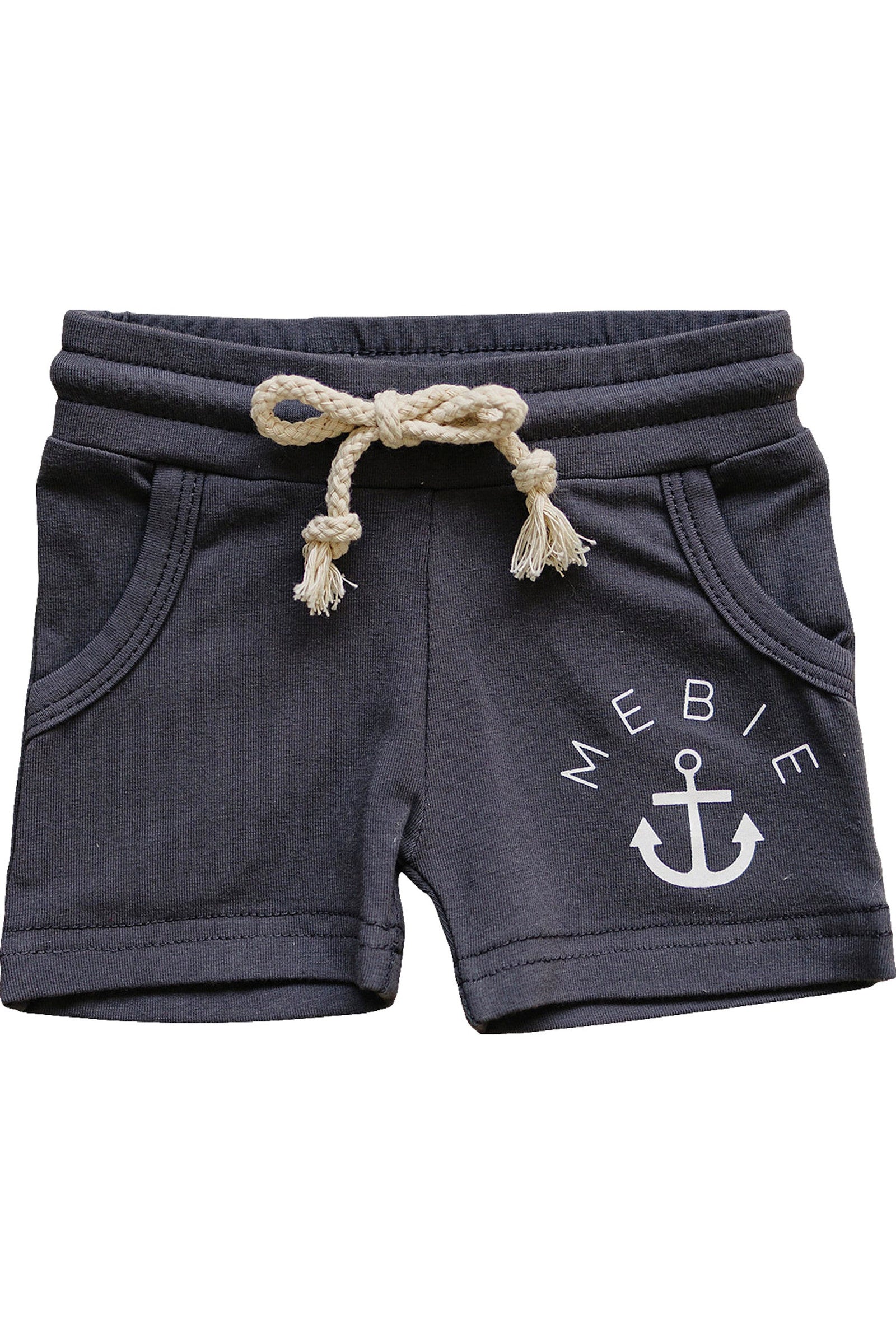 Slate Pocket Cotton Shorts, Cotton, Baby, Toddler & Kids
