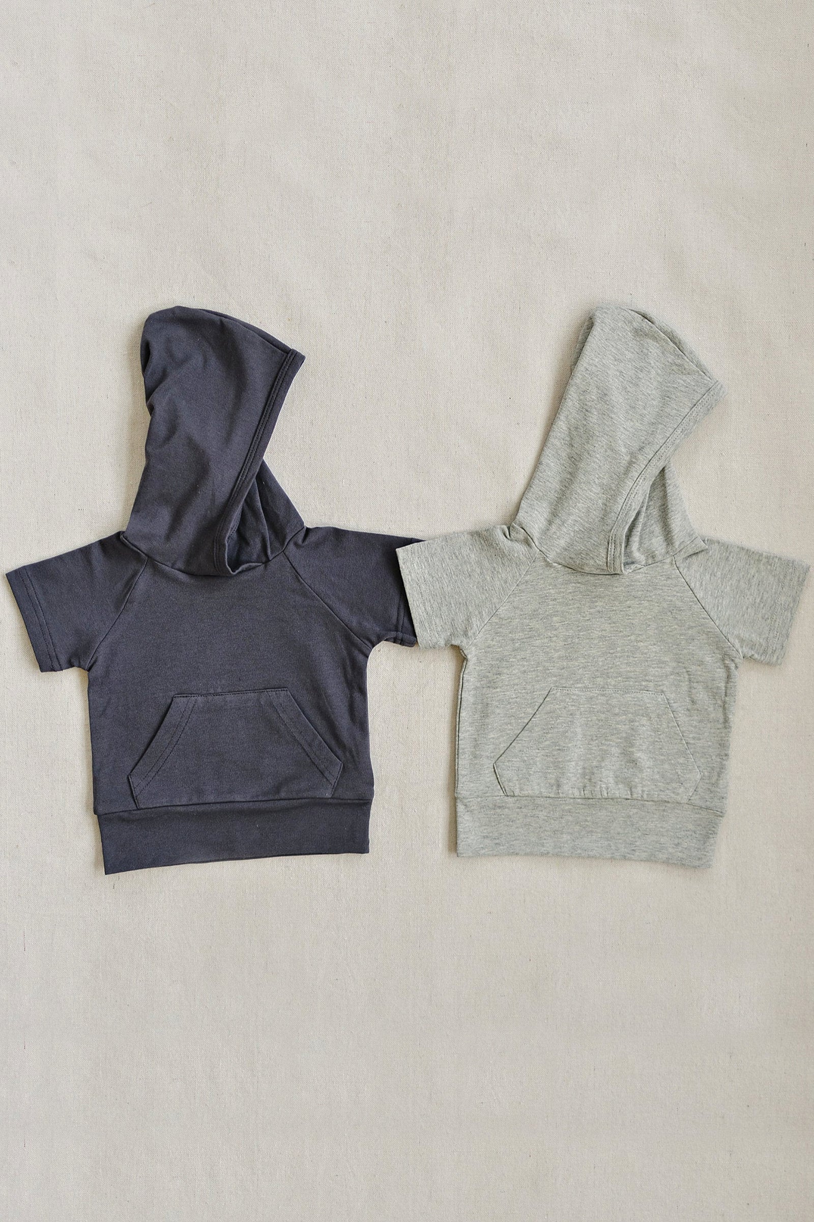 Baby & Toddler Slate Hooded T-Shirt, Cotton, Baby