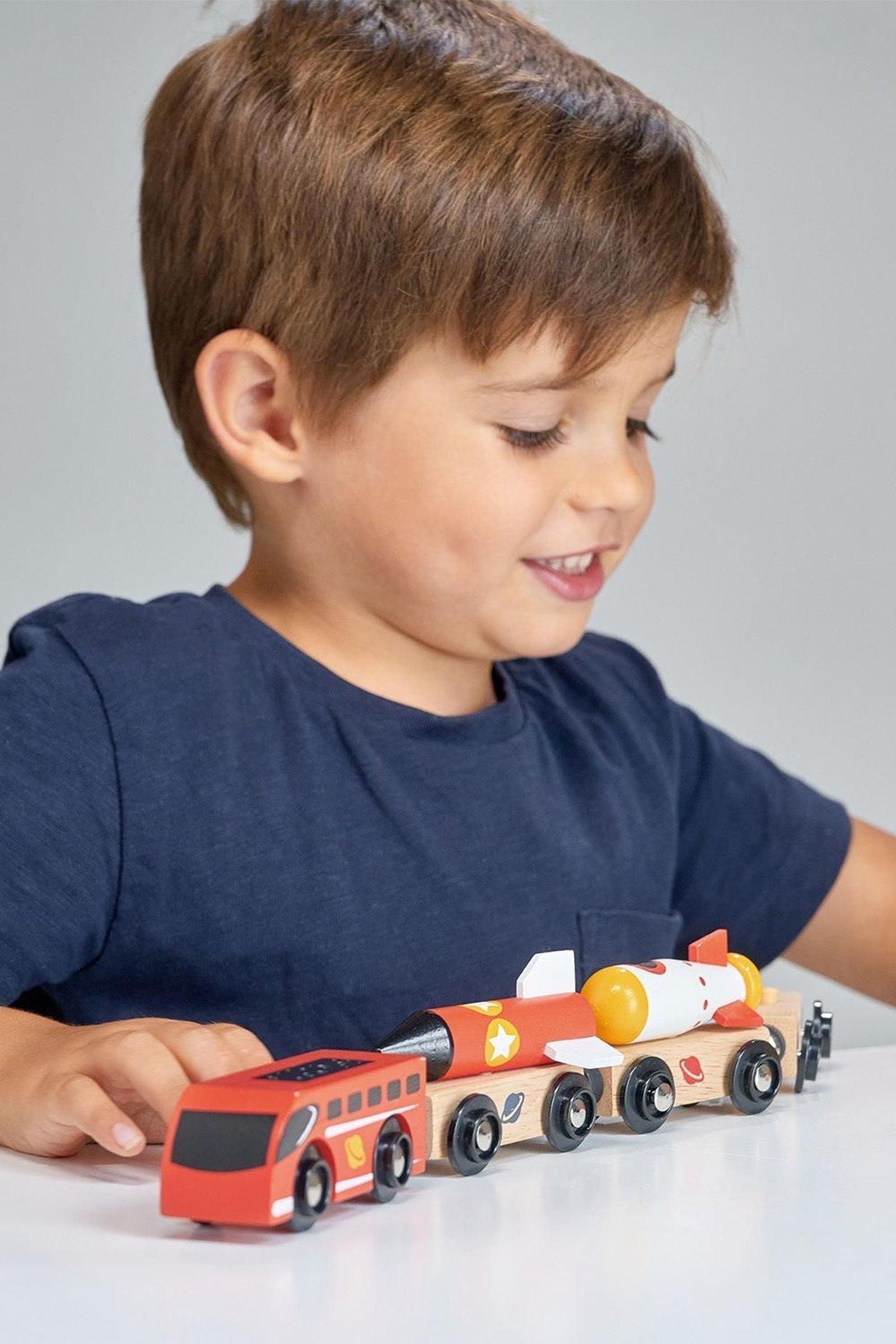 Adventure Trains Bundle, Space Rocket Train, Cargo Train, Dinosaur Train