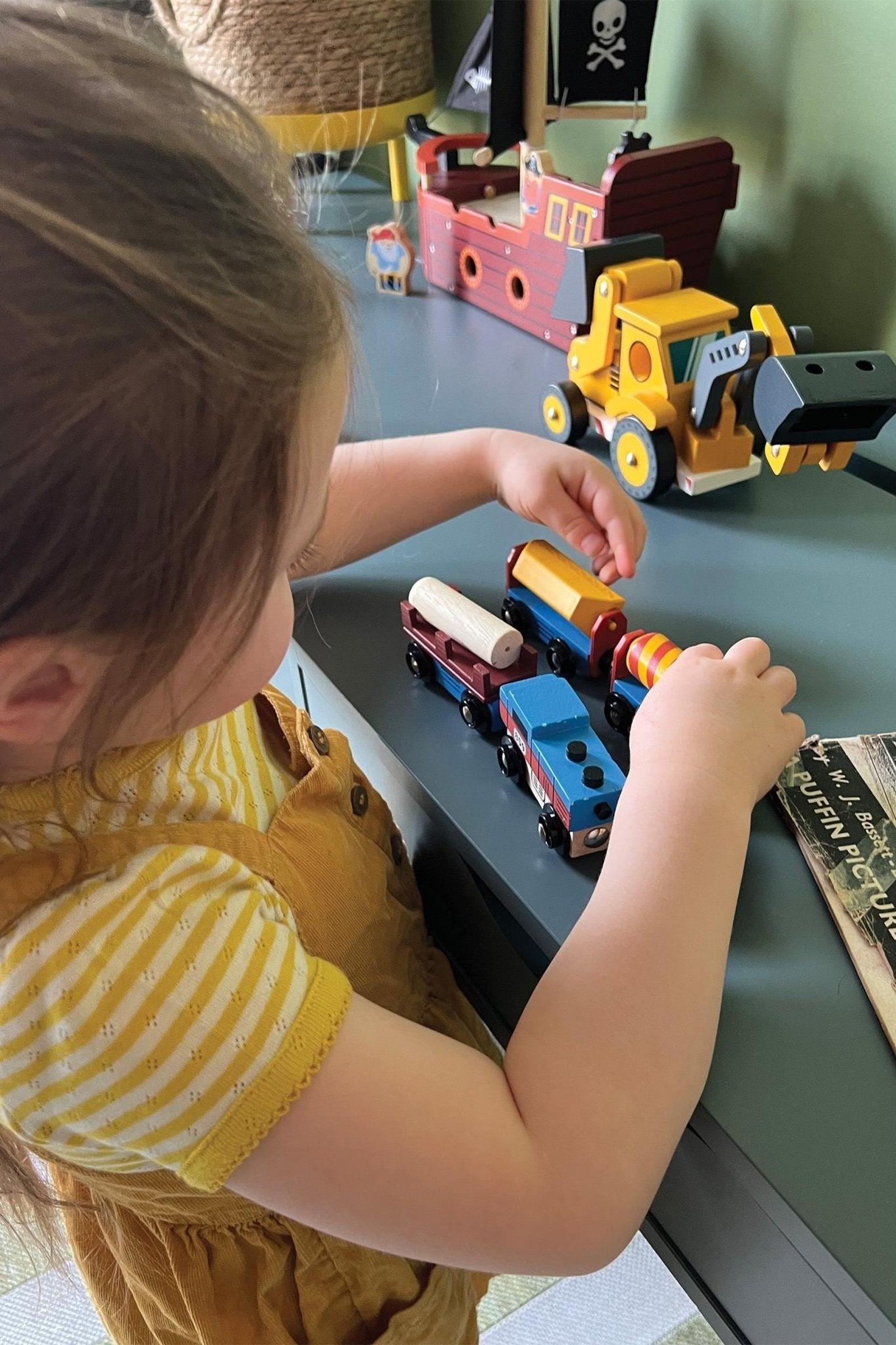 Adventure Trains Bundle, Space Rocket Train, Cargo Train, Dinosaur Train