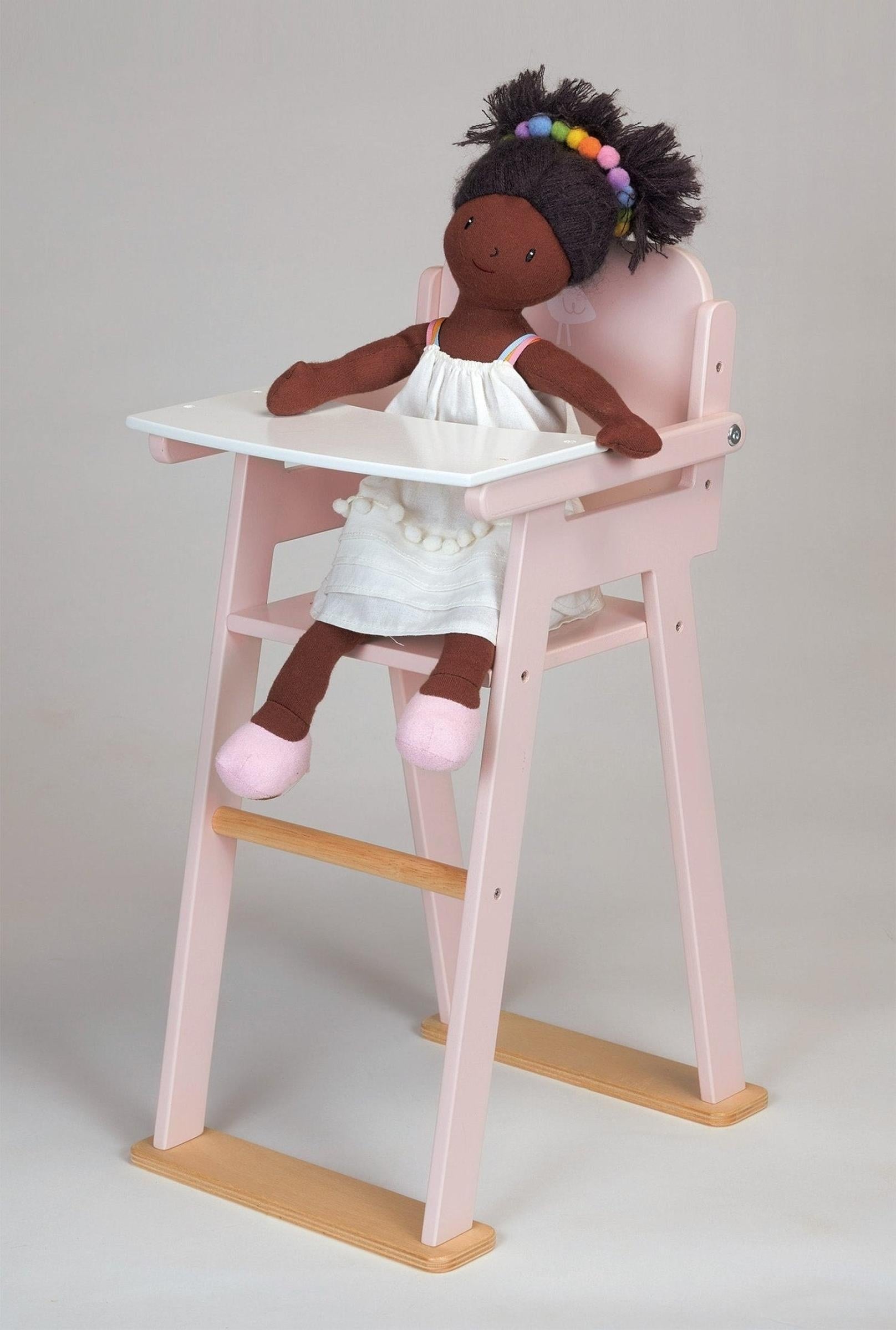 Baby Doll Furniture Bundle, Crib and High Chair, Toddler