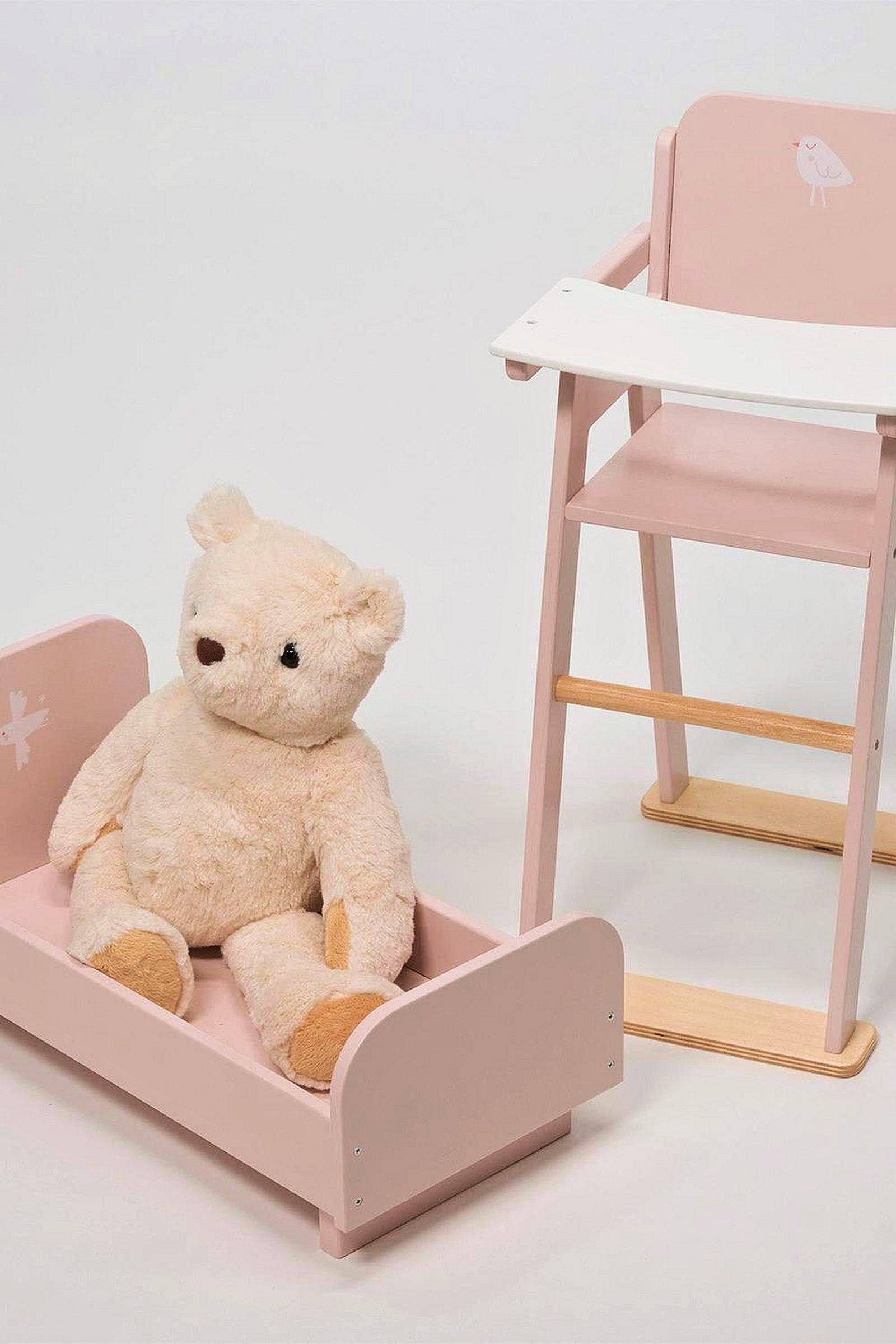 Baby Doll Furniture Bundle, Crib and High Chair, Toddler