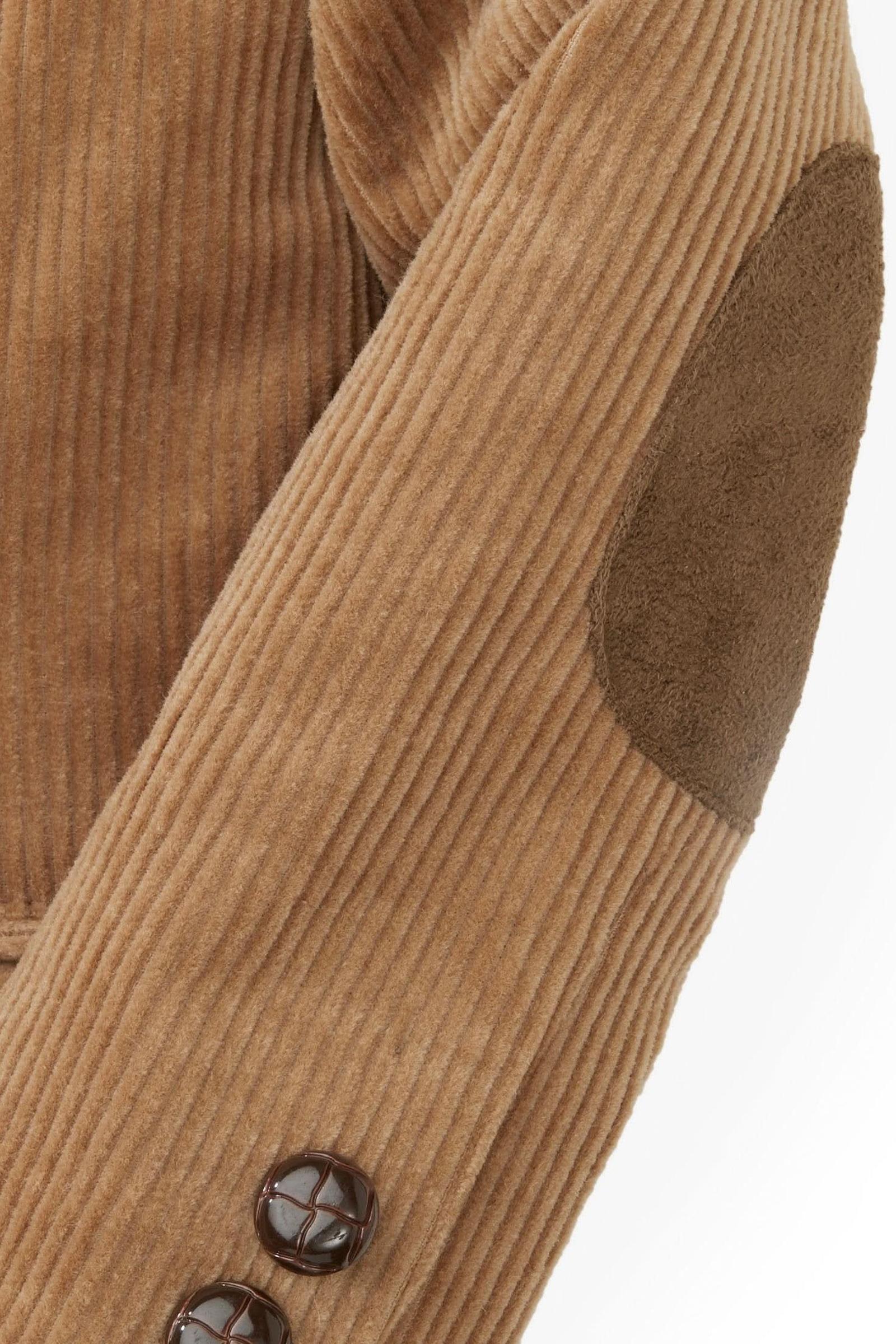 Organic Corduroy Blazer for Boys, Medium Brown, Sizes 2T-12