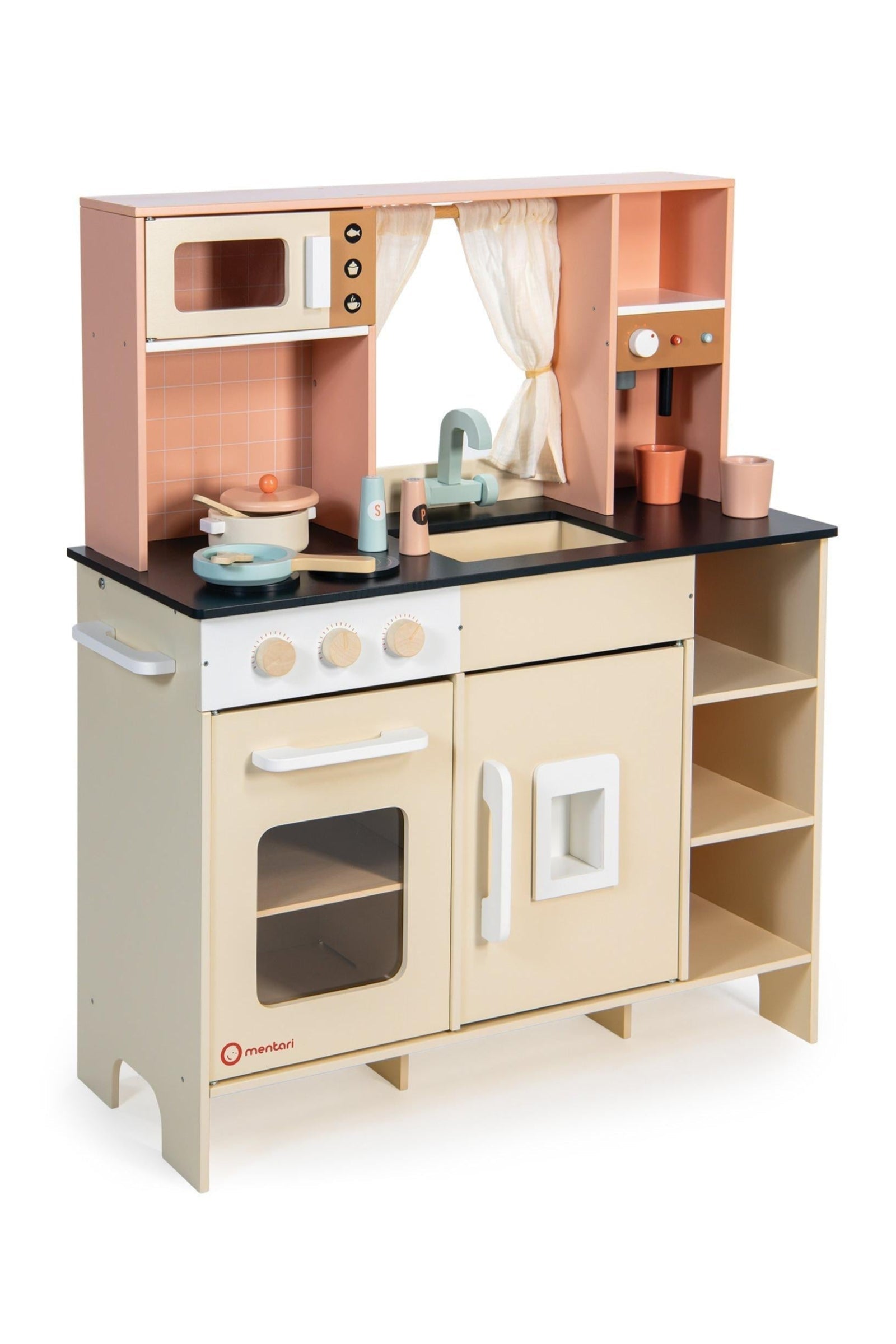 Cream Play Kitchen