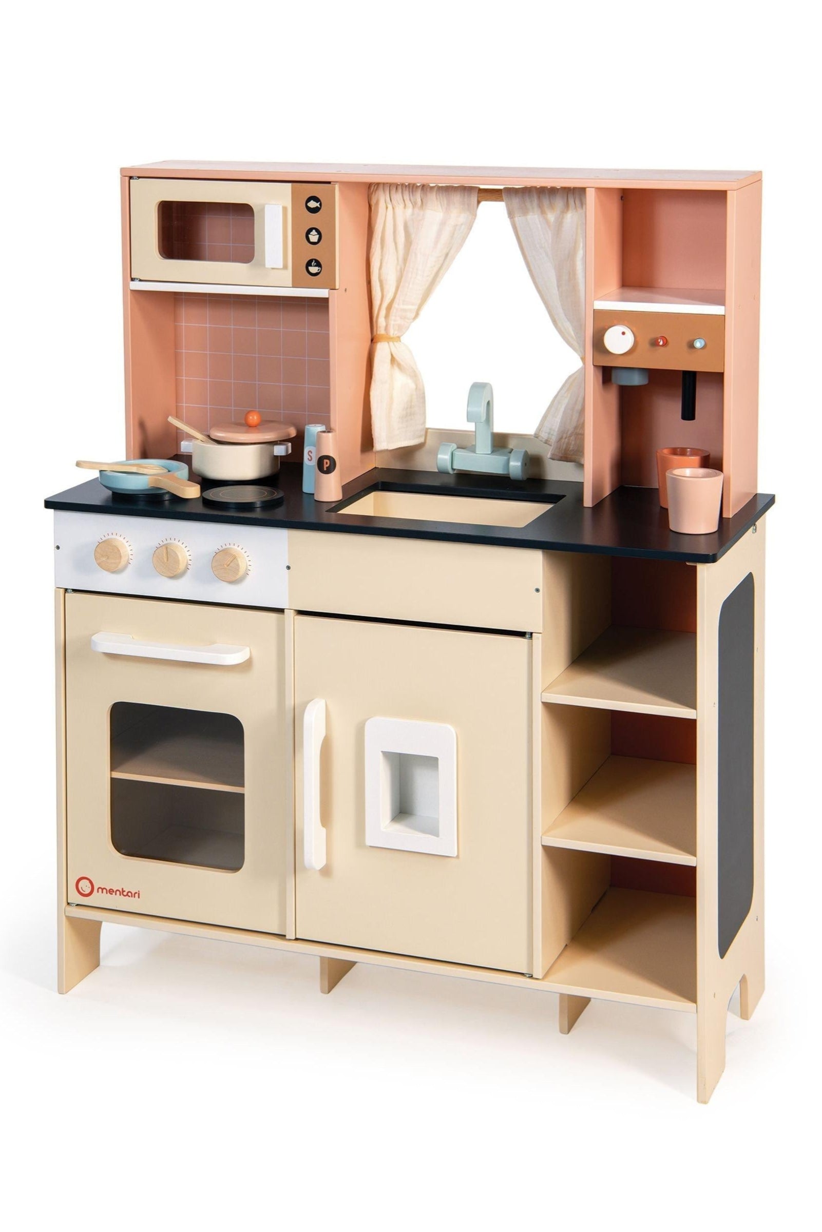 Cream Play Kitchen