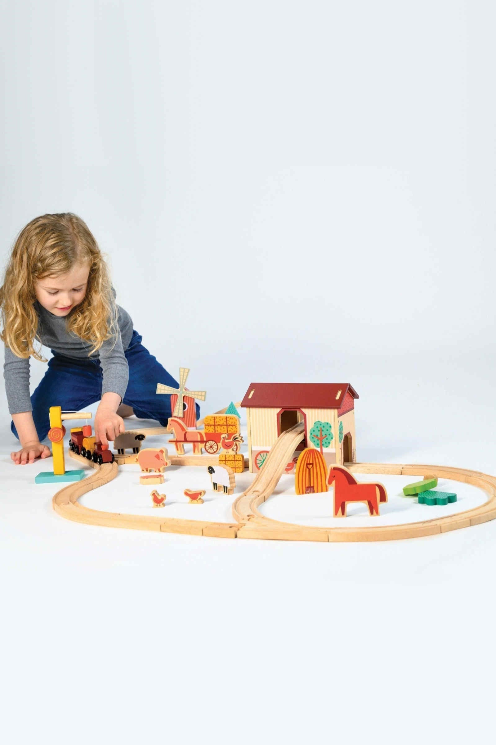 Farmyard Train Set