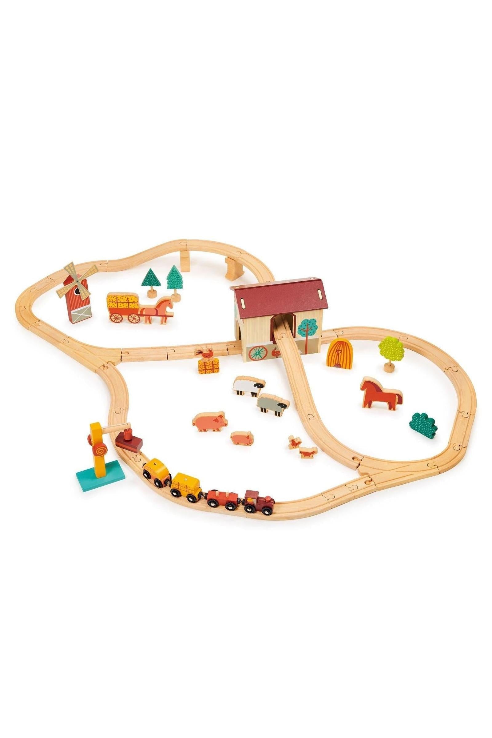 Farmyard Train Set