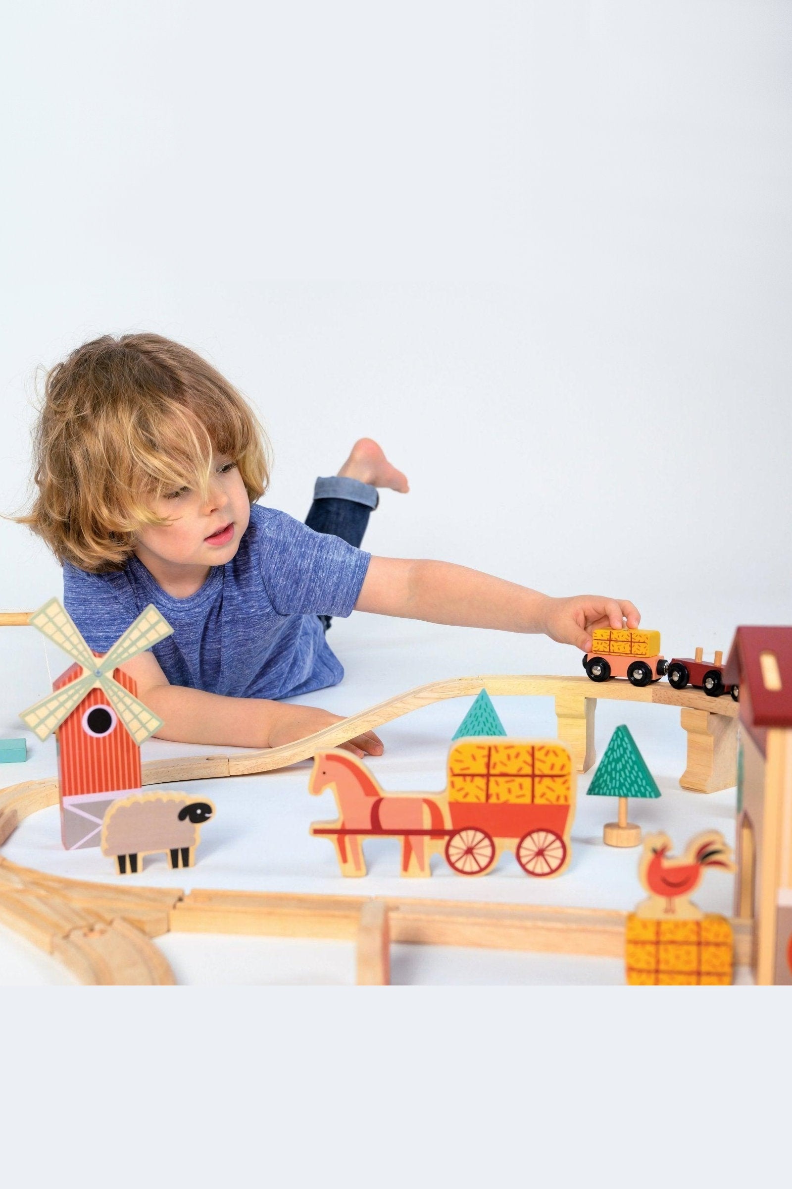 Farmyard Train Set