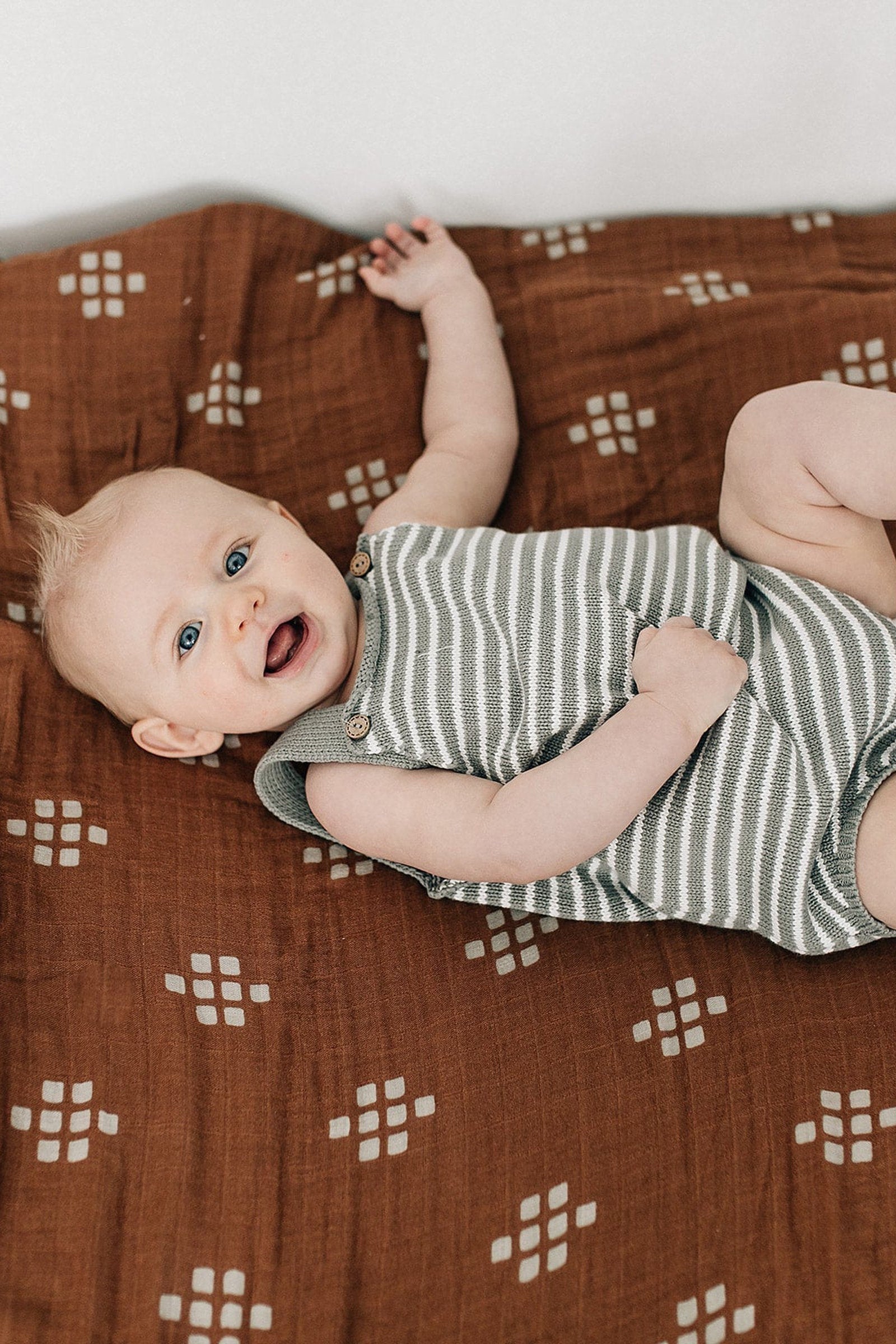 Chestnut Textiles Muslin Swaddle Blanket, 100% Cotton, Baby Essentials