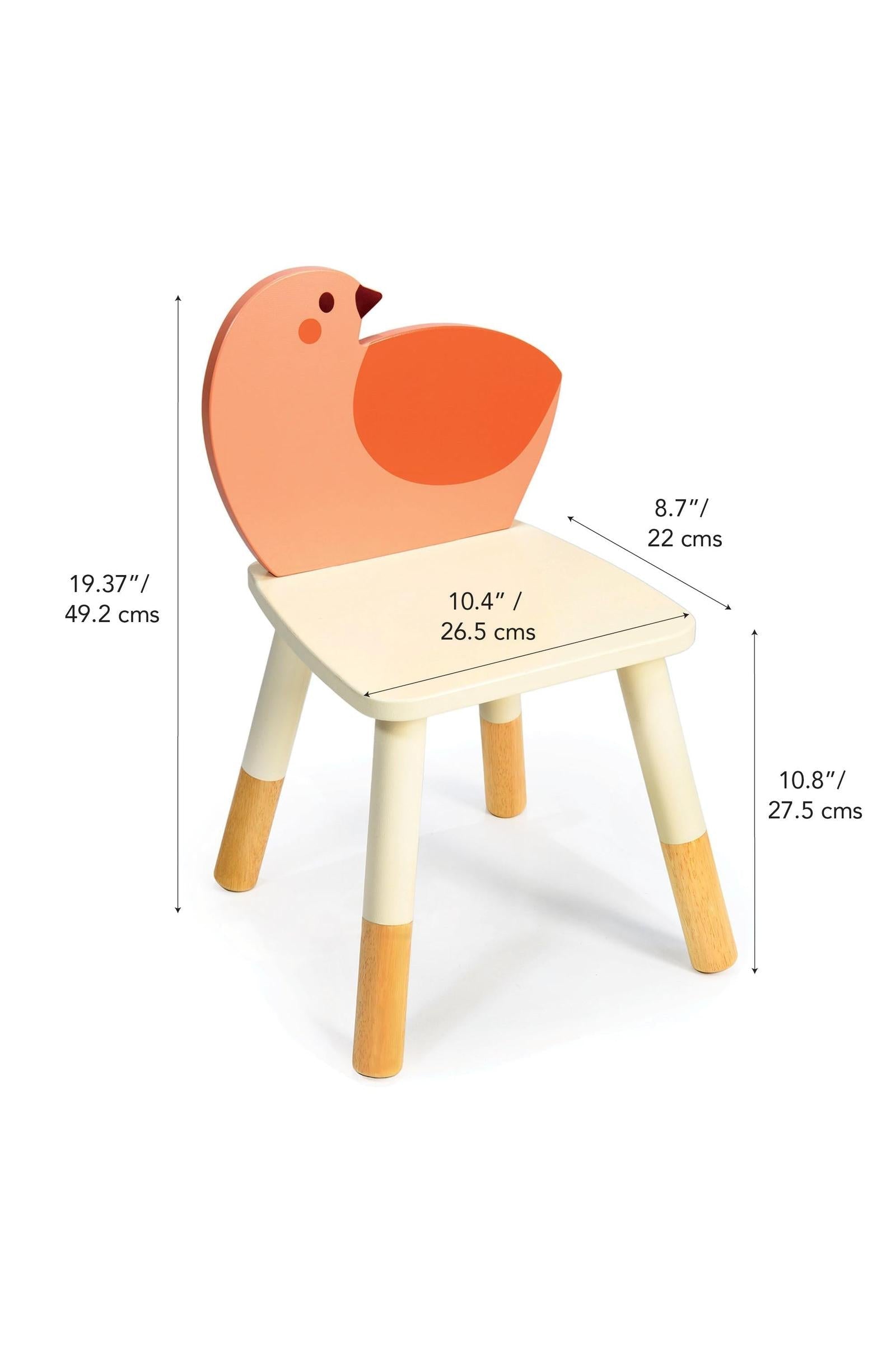 Mentari Garden Bird Chair, Toddler Furniture, Sustainably Built