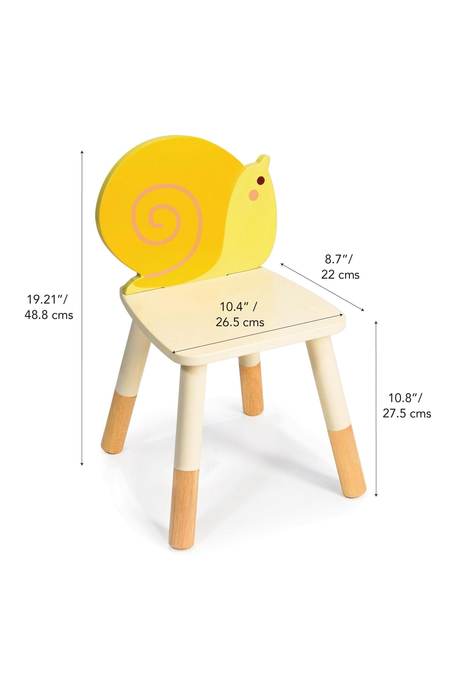 Mentari Garden Snail Chair, Toddler Furniture, Sustainably Built
