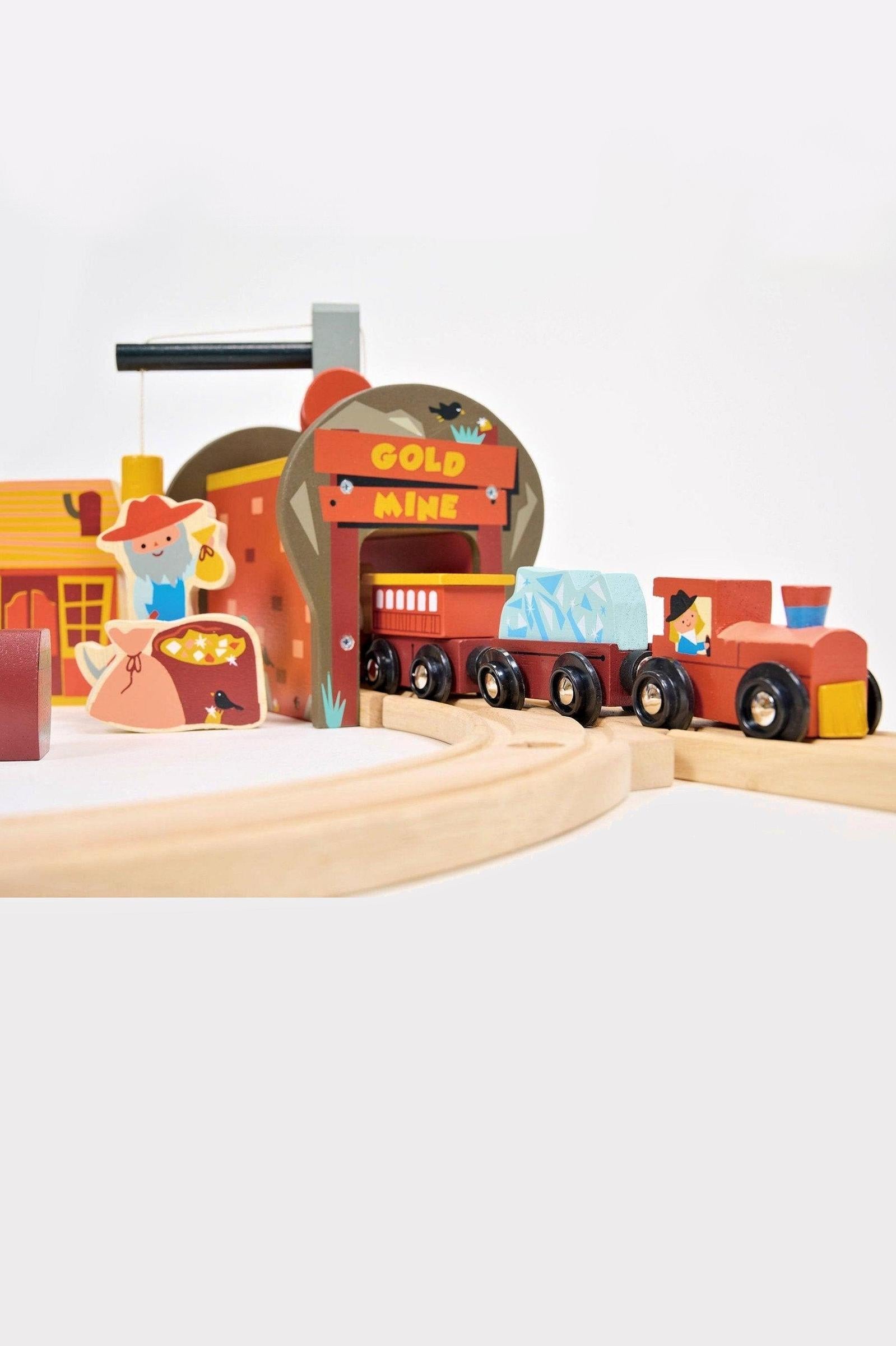 Gold Mine Train Set