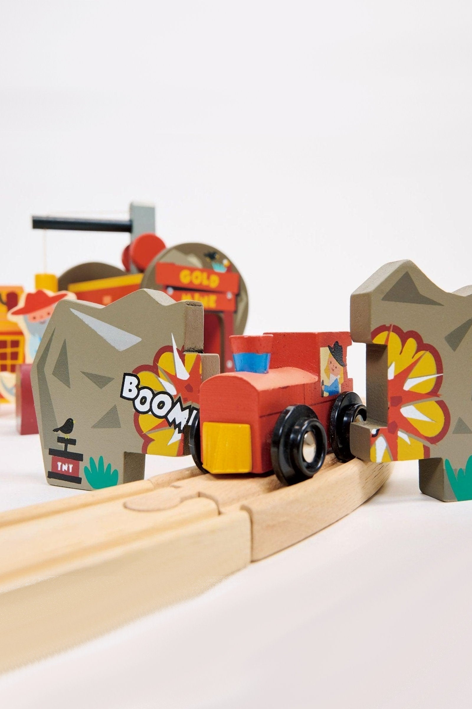 Gold Mine Train Set