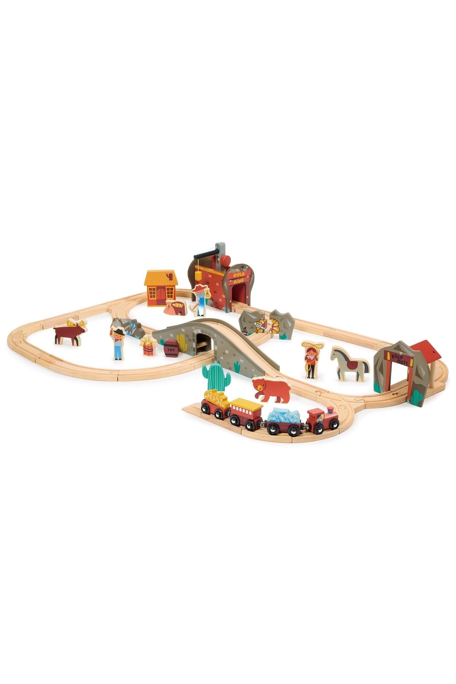 Gold Mine Train Set