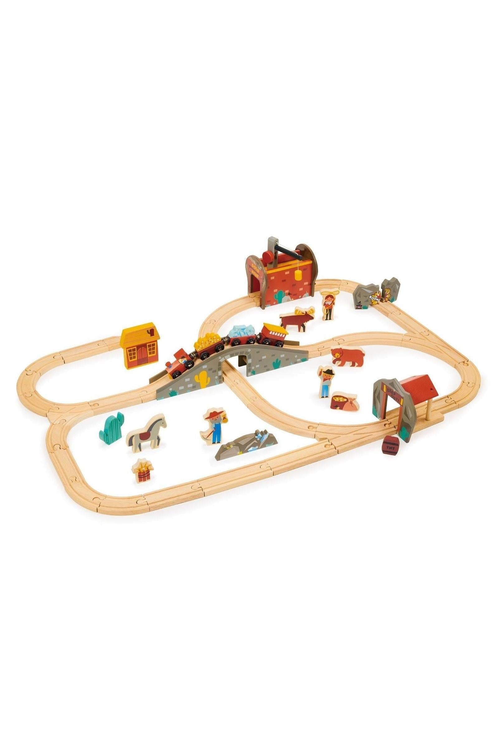 Gold Mine Train Set
