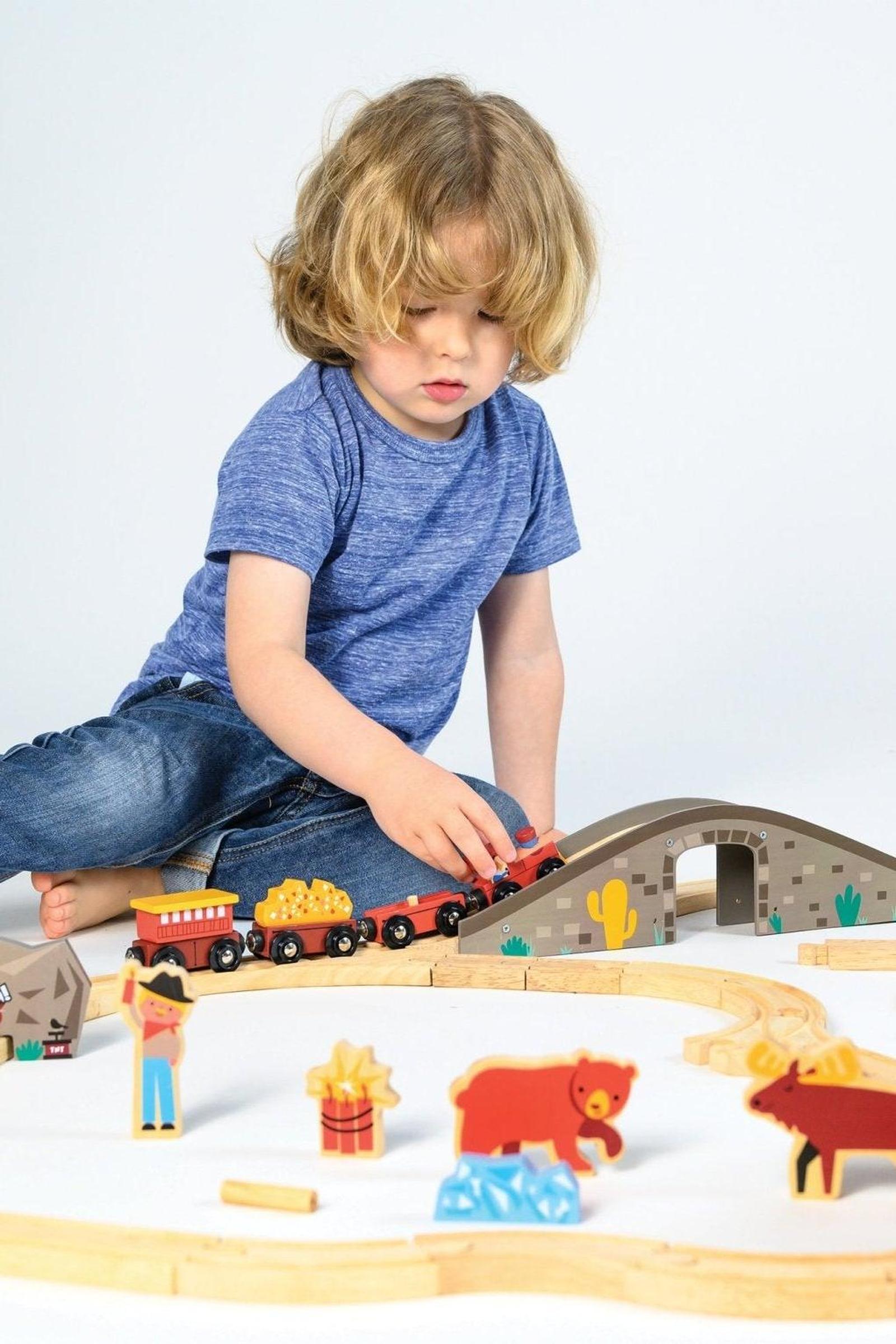 Gold Mine Train Set