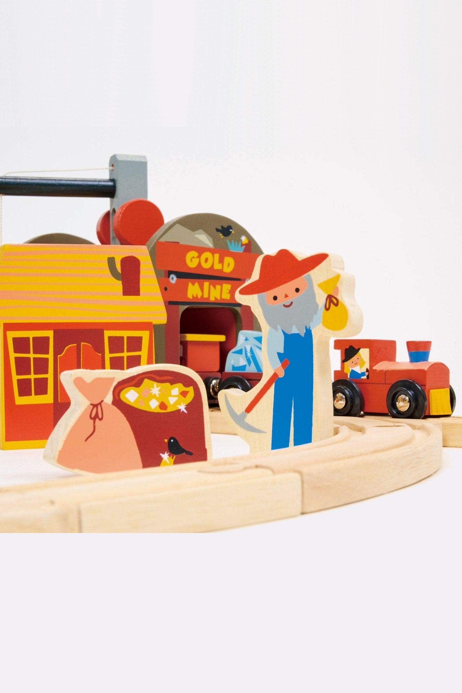 Gold Mine Train Set
