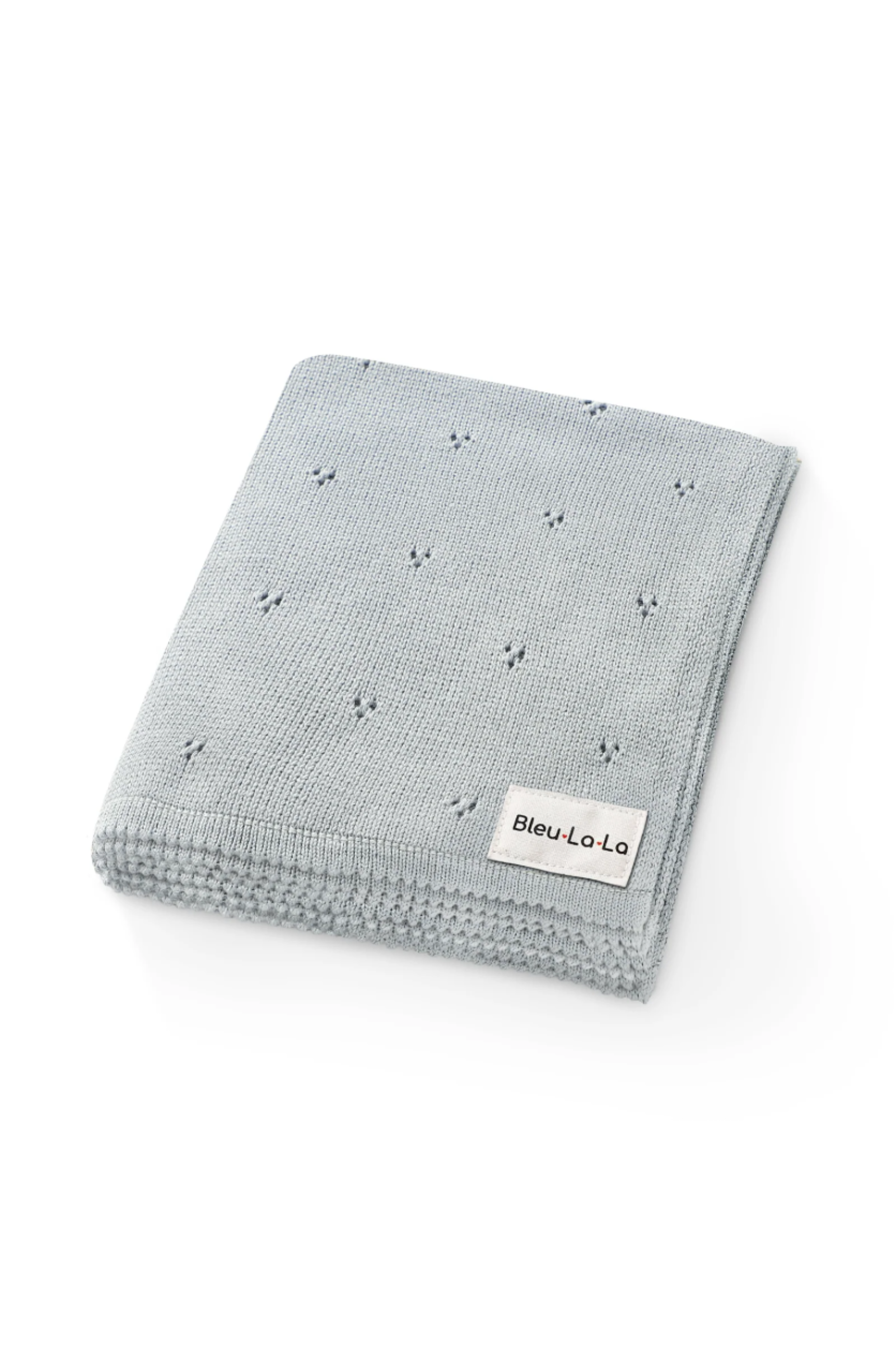 Organic Pointelle Luxury Knit Swaddle Blanket, 100% Cotton