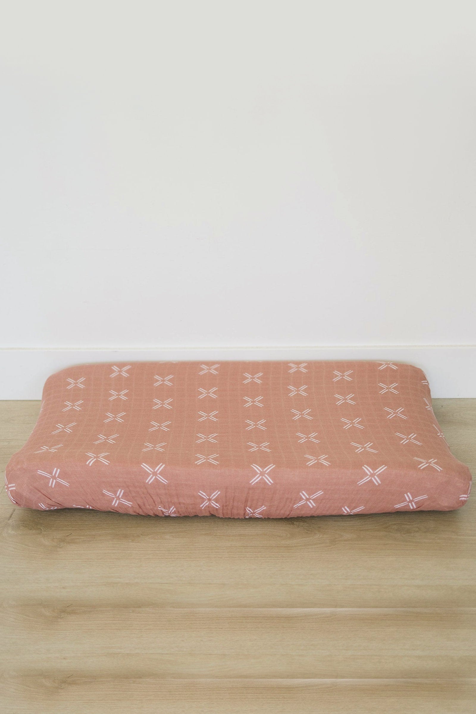 Just Peachy Muslin Changing Pad Cover, 100% Cotton, Baby Essentials