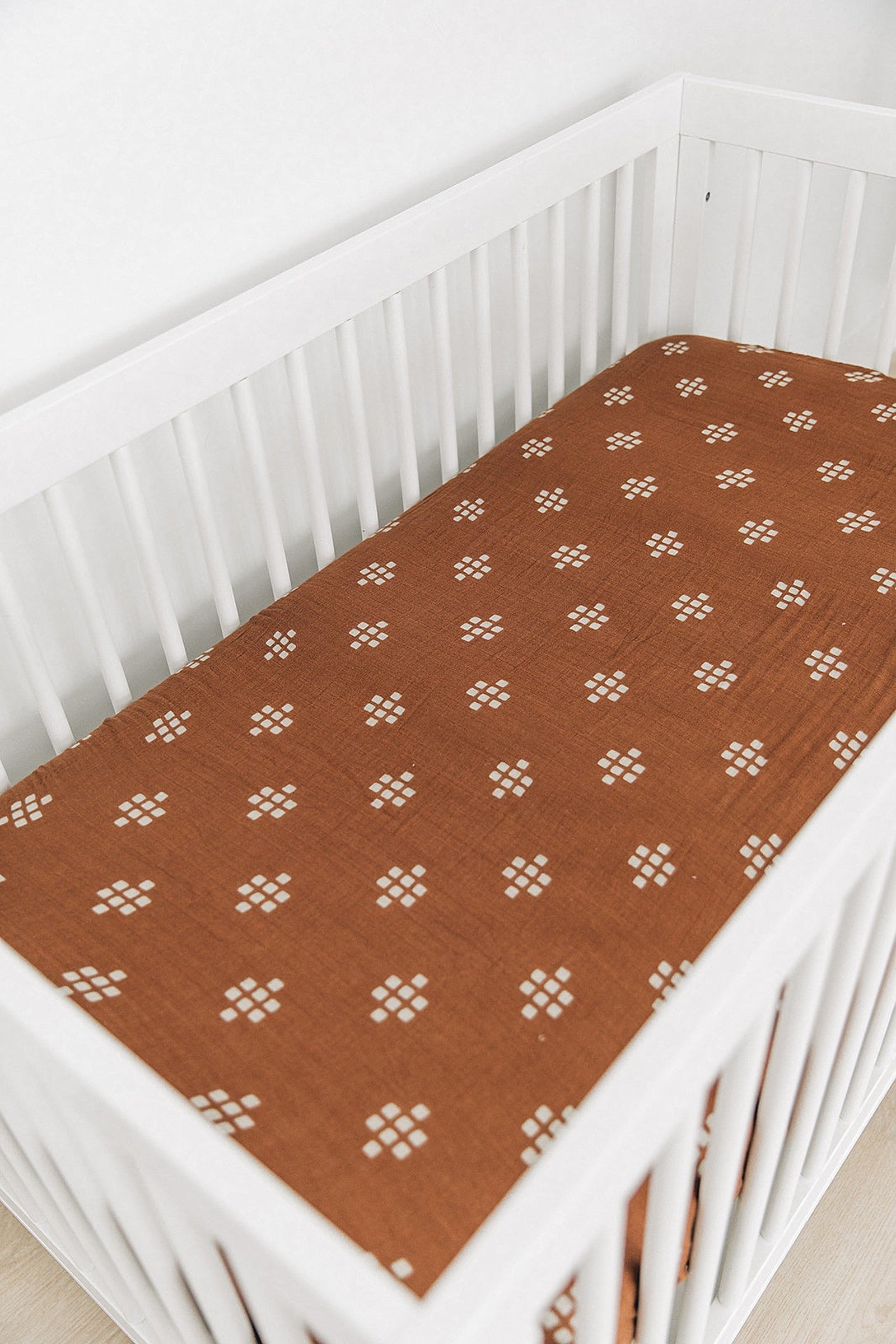 Chestnut Textiles Muslin Crib Sheet, 100% Cotton, Baby Essentials