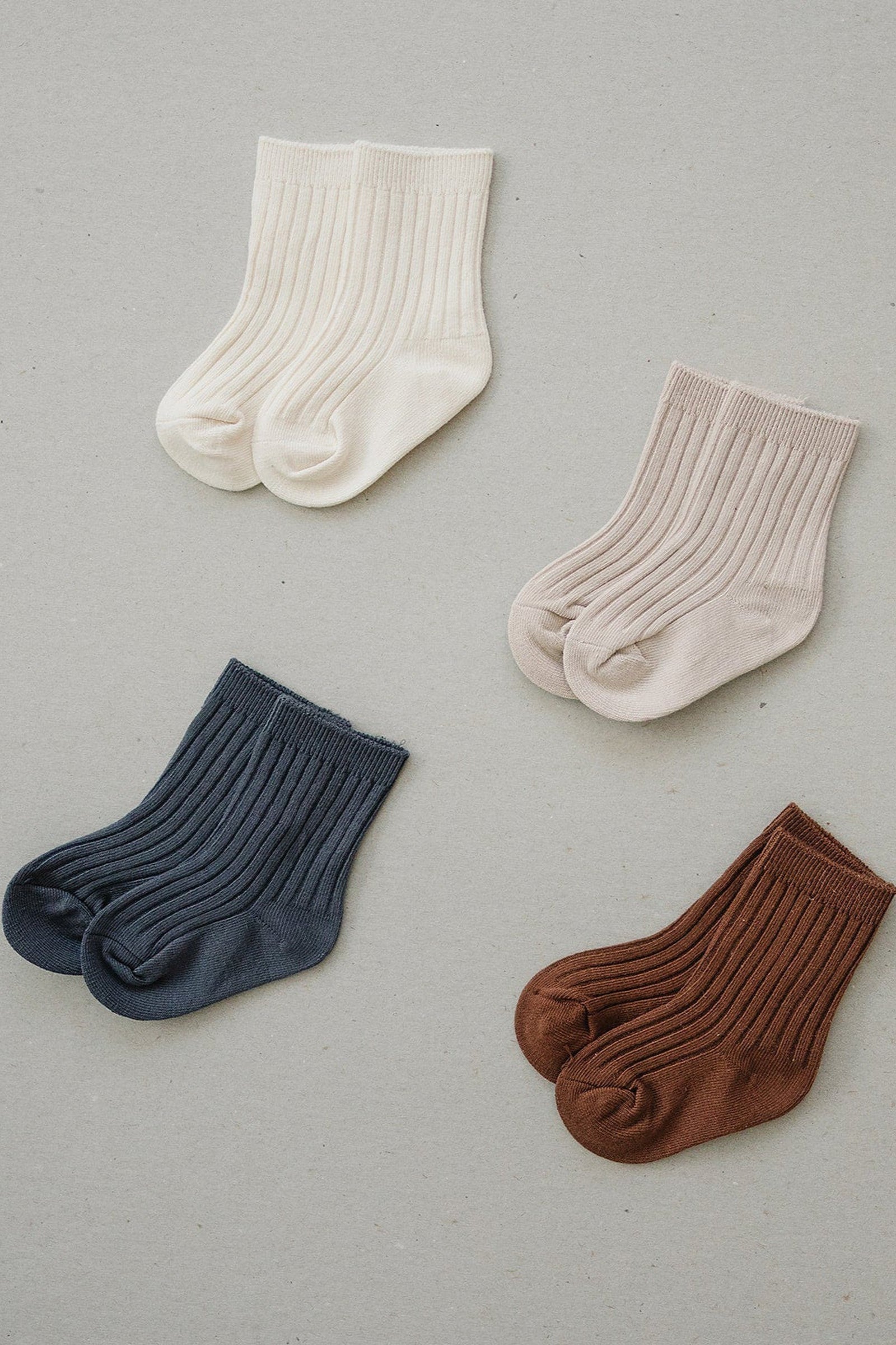 Baby & Toddler Short Socks, Cotton, Gender Neutral, Baby