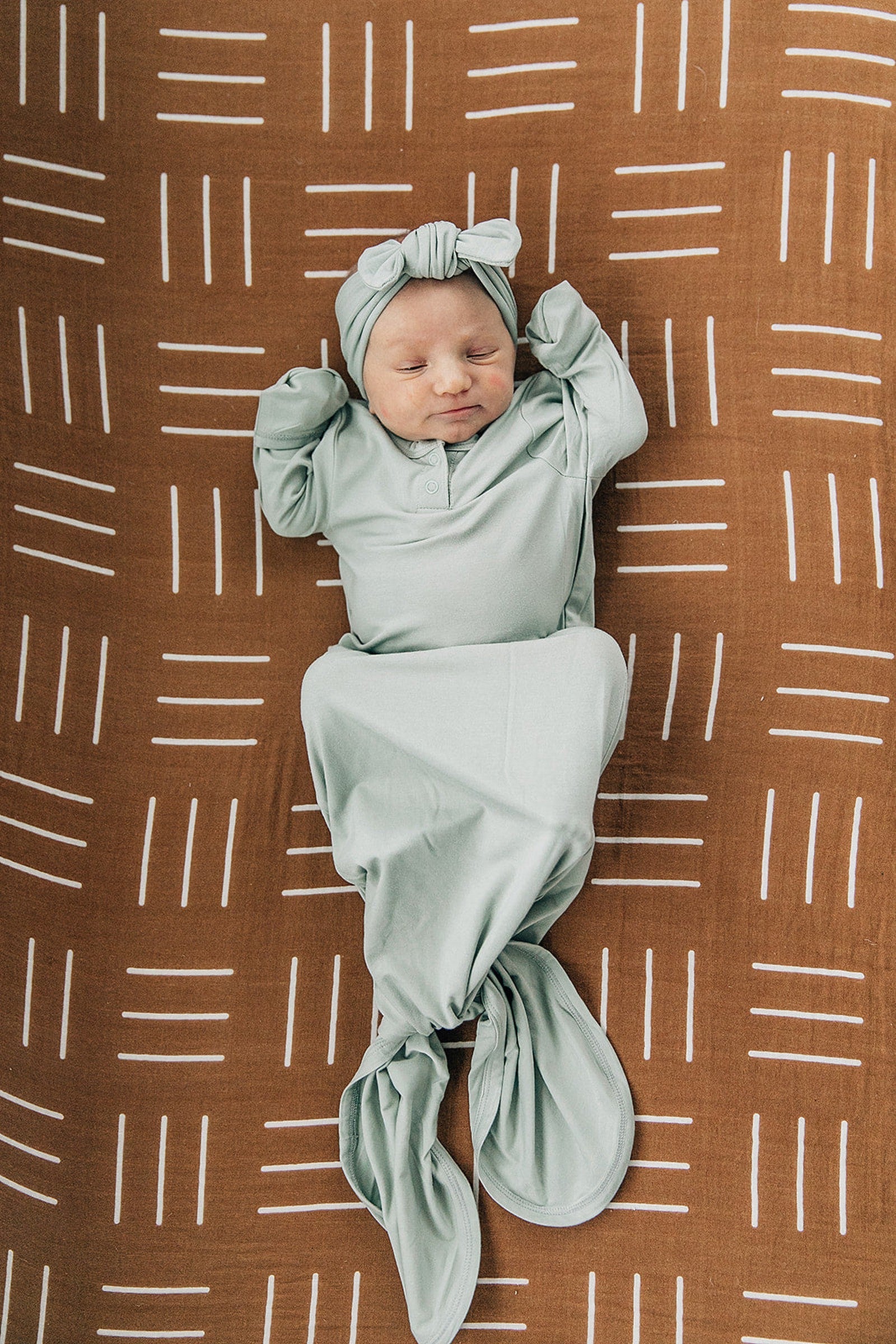 Mustard Mudcloth Muslin Crib Sheet, 100% Cotton, Baby Essentials
