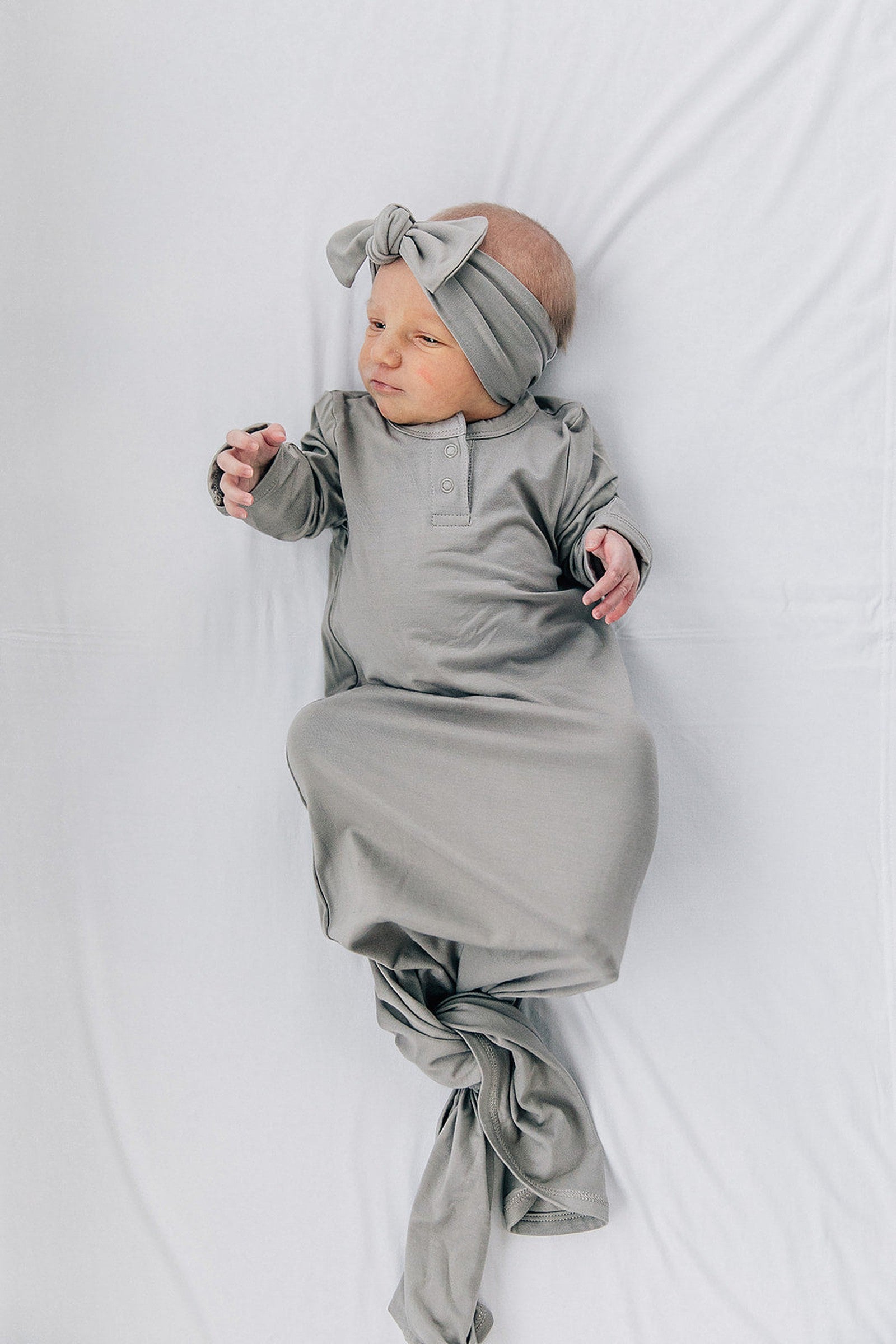 Stone Knot Gown, Bamboo, Baby Essentials, Gender Neutral