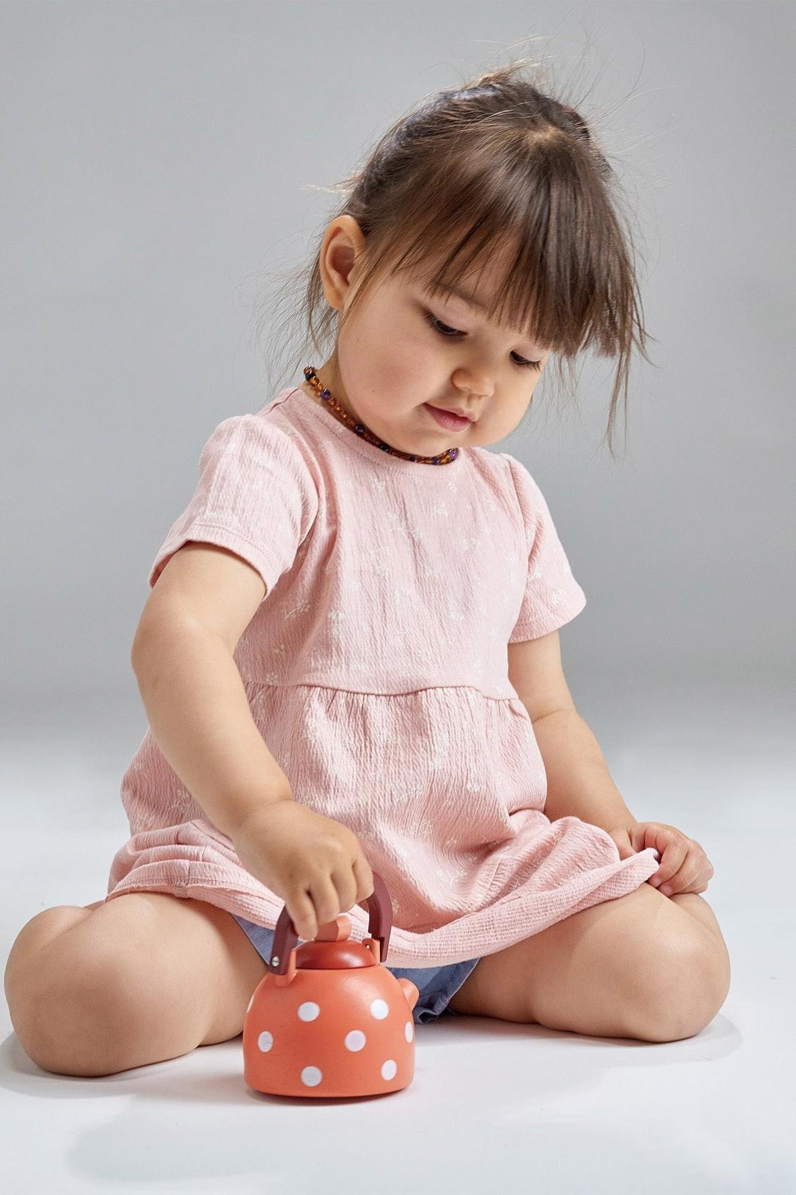 Make Me a Cuppa, Wooden Pretend Play Café Set, Toddler