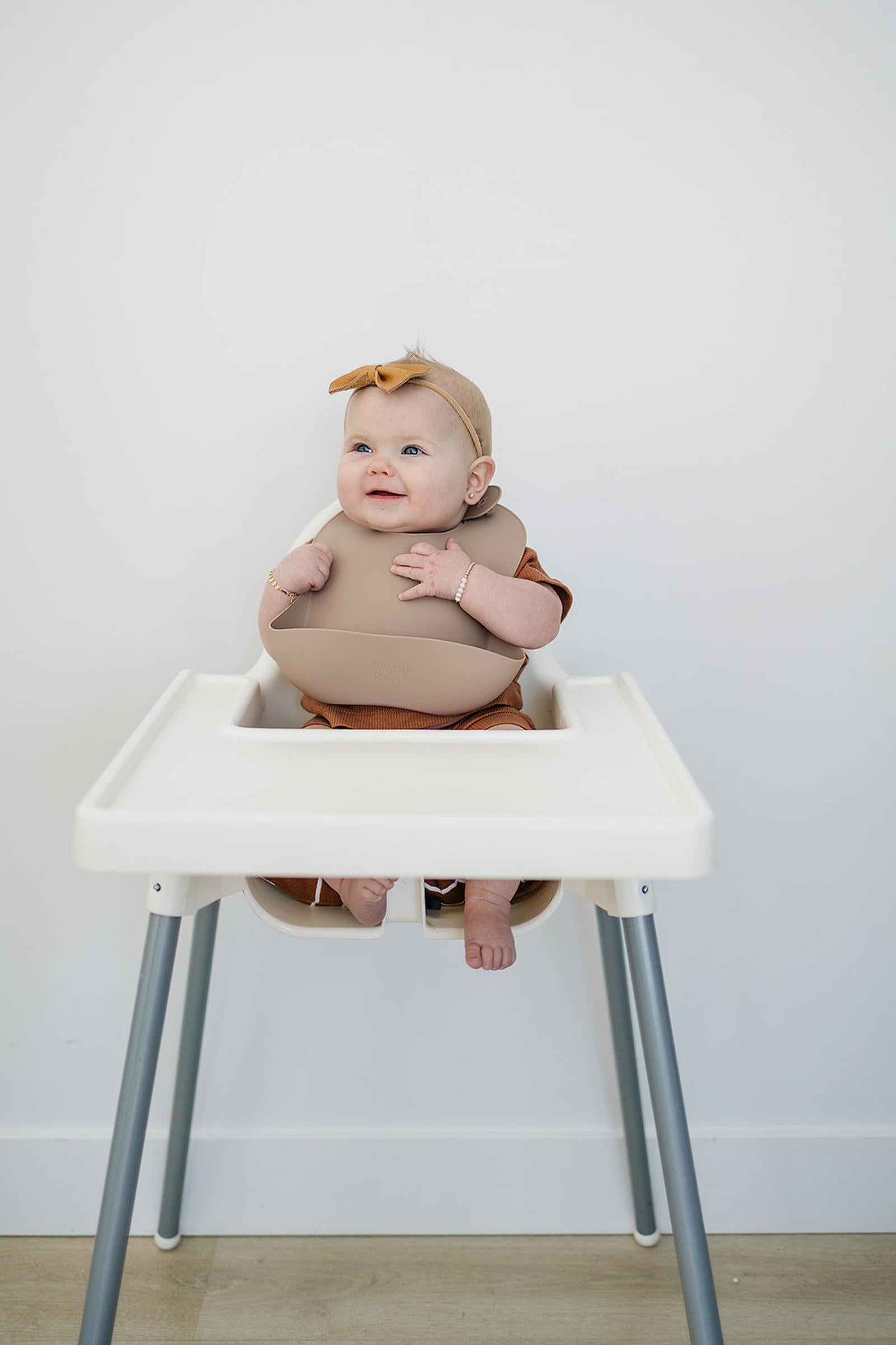 Silicone Bib, Adjustable Fit, BPA Free, Baby Essentials