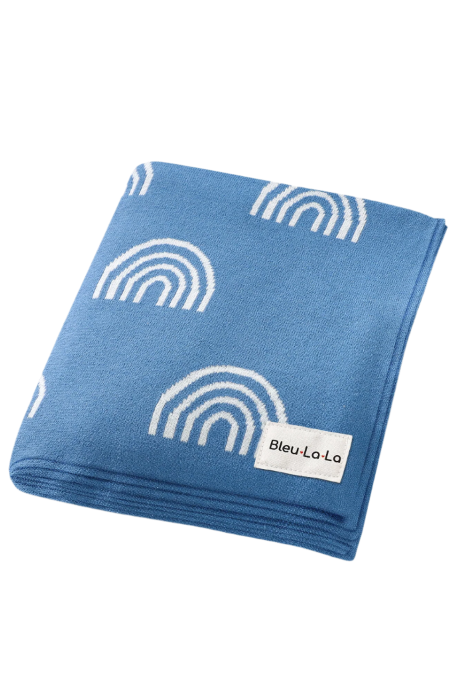 Rainbow Knit Luxury Swaddle Blanket, 100% OEKO Tex Pima Cotton
