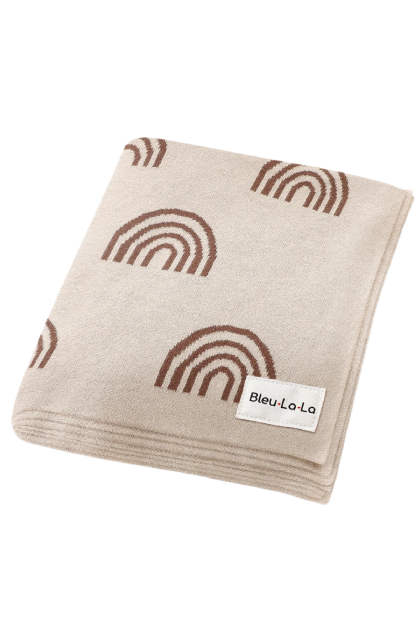 Rainbow Knit Luxury Swaddle Blanket, 100% OEKO Tex Pima Cotton