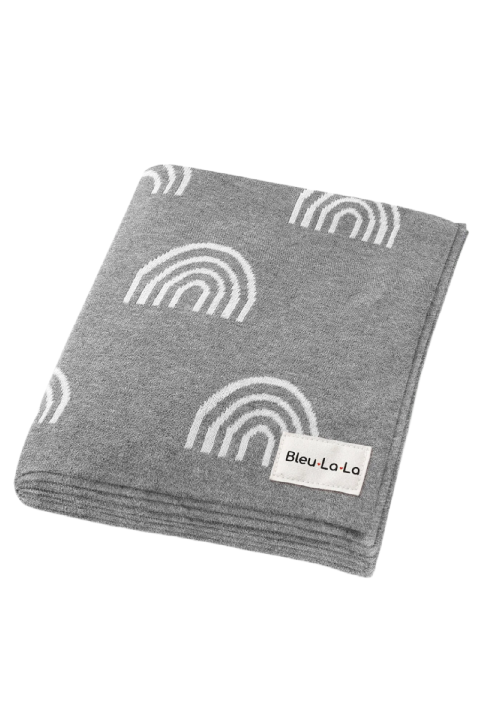 Rainbow Knit Luxury Swaddle Blanket, 100% OEKO Tex Pima Cotton
