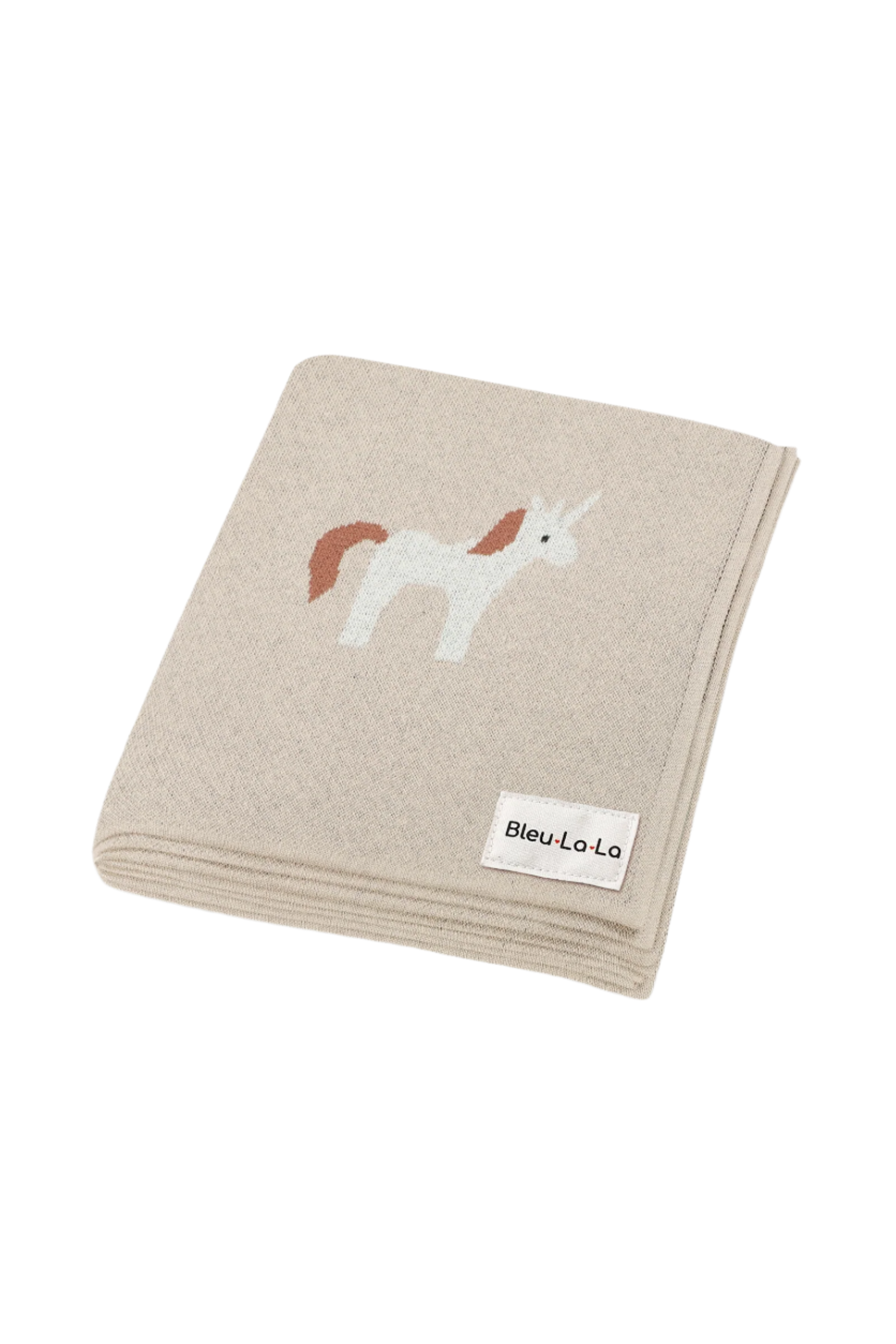 Knit Unicorn Luxury Swaddle Blanket, 100% OEKO Tex Pima Cotton