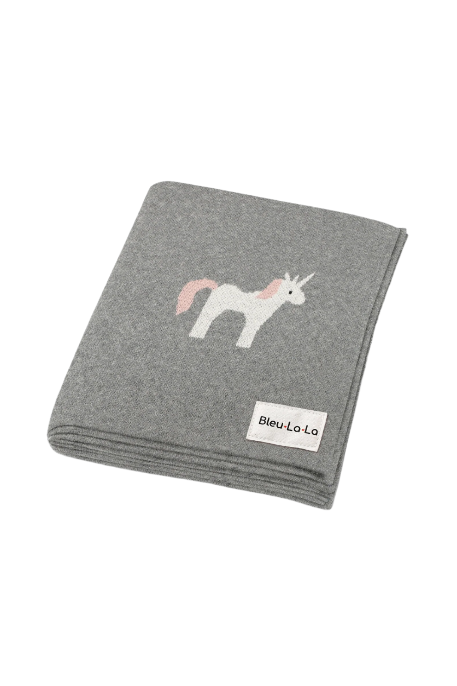 Knit Unicorn Luxury Swaddle Blanket, 100% OEKO Tex Pima Cotton