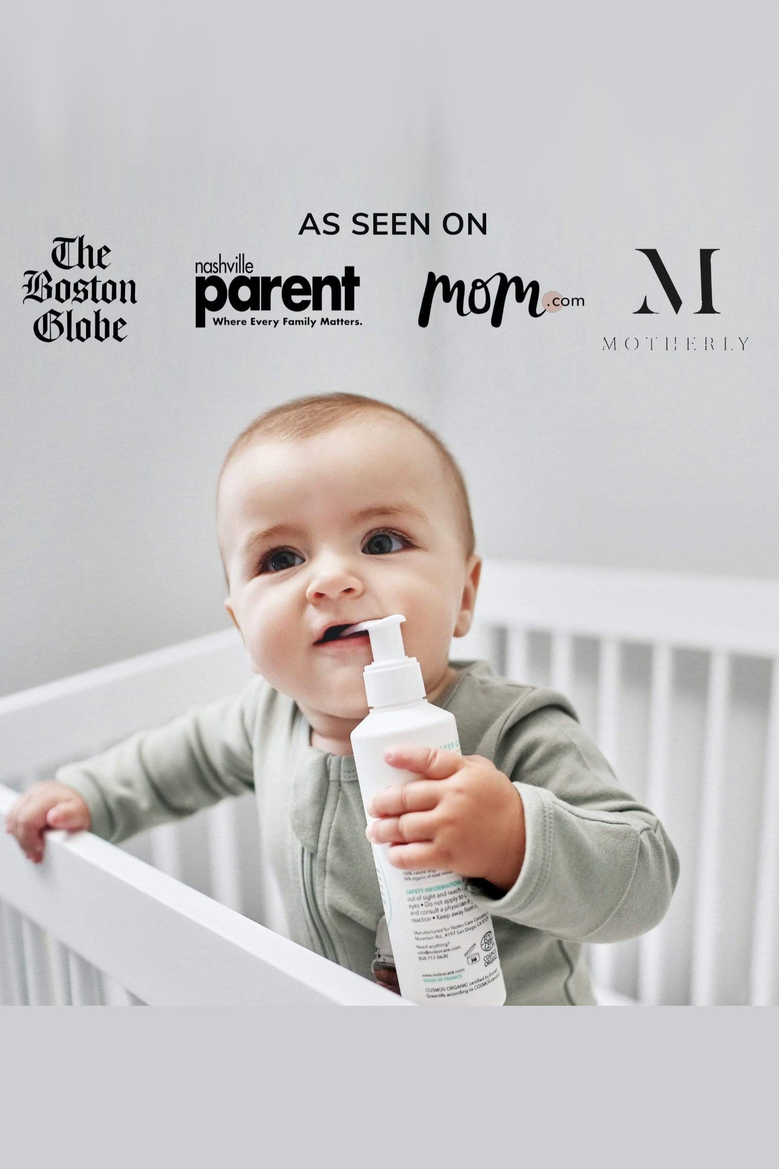 NOLEO Diaper Rash Cream & Cotton Pads, Bundle