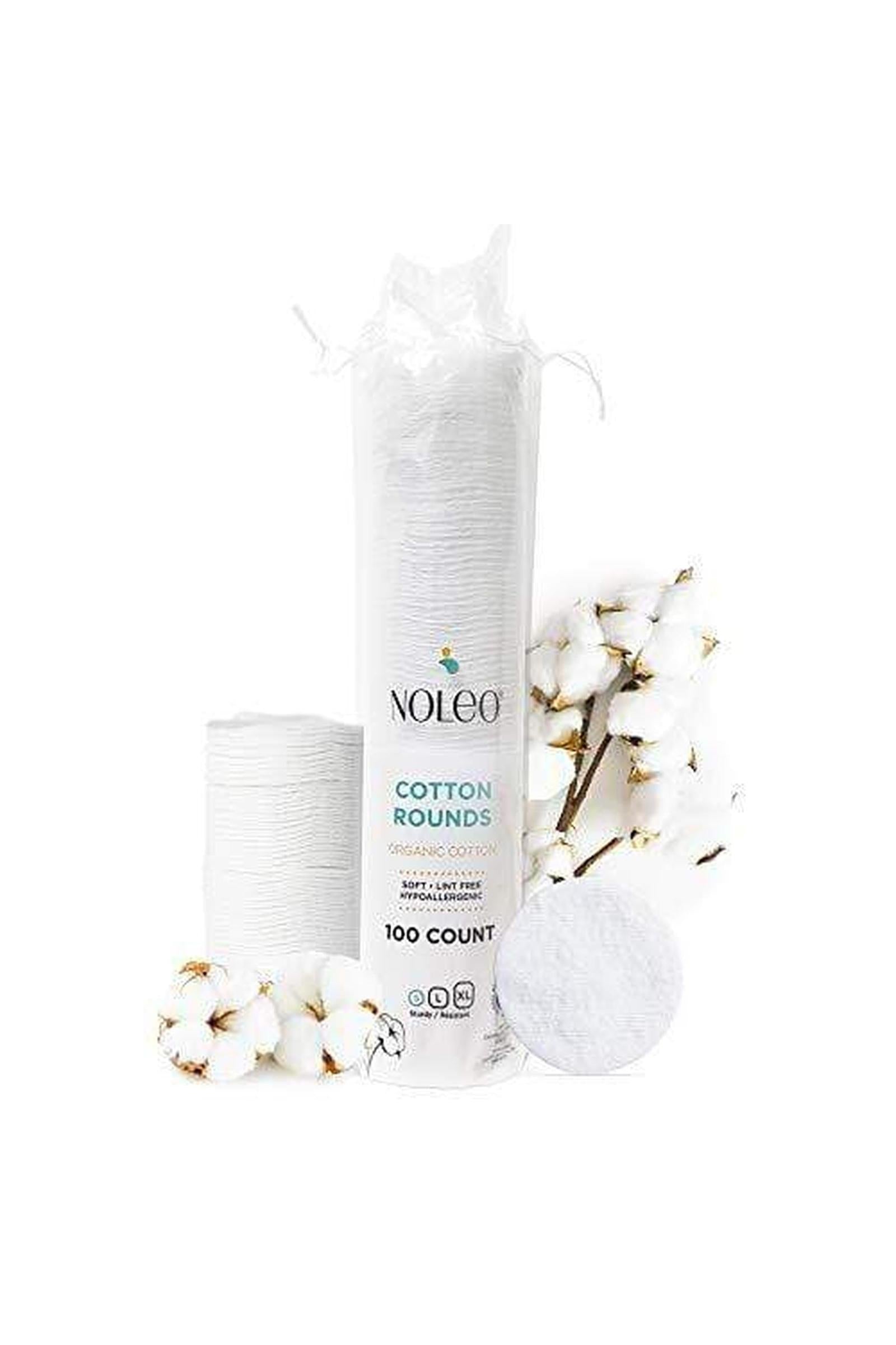 NOLEO Organic Cotton Rounds - Small 2"