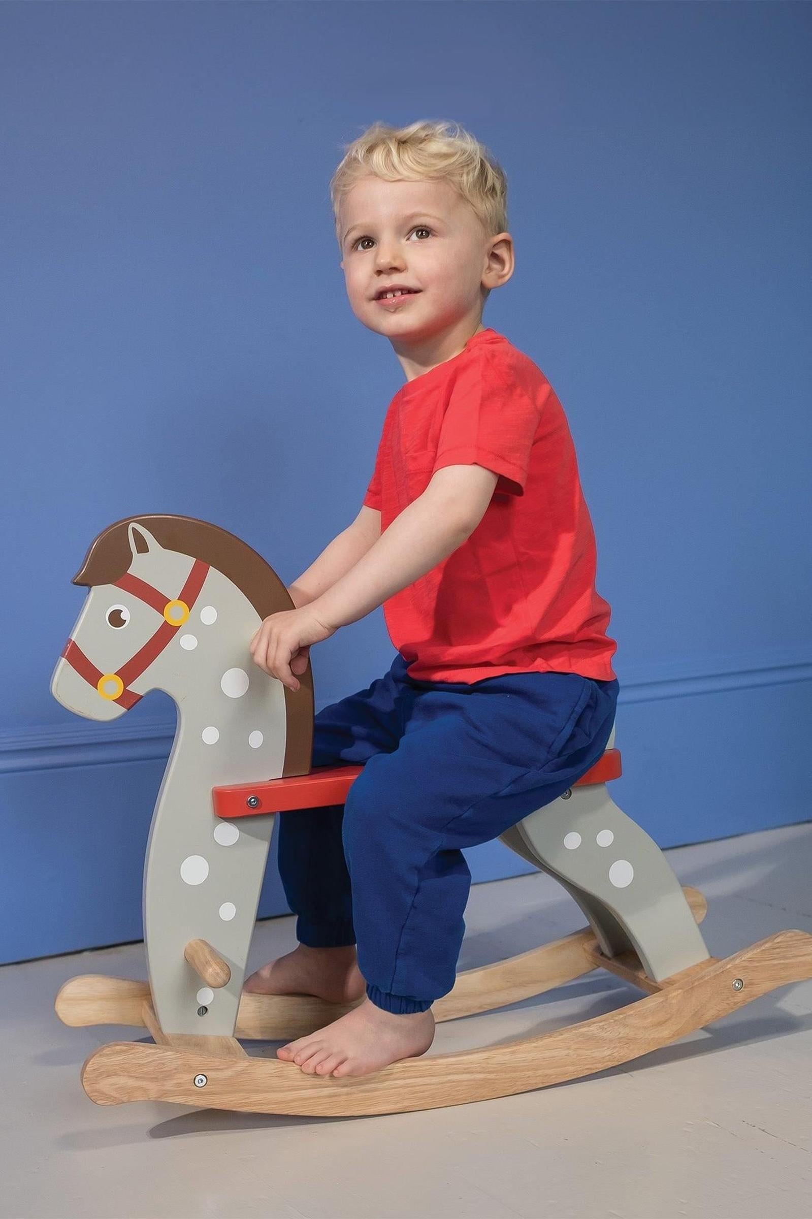 Rocking Horse, Gray