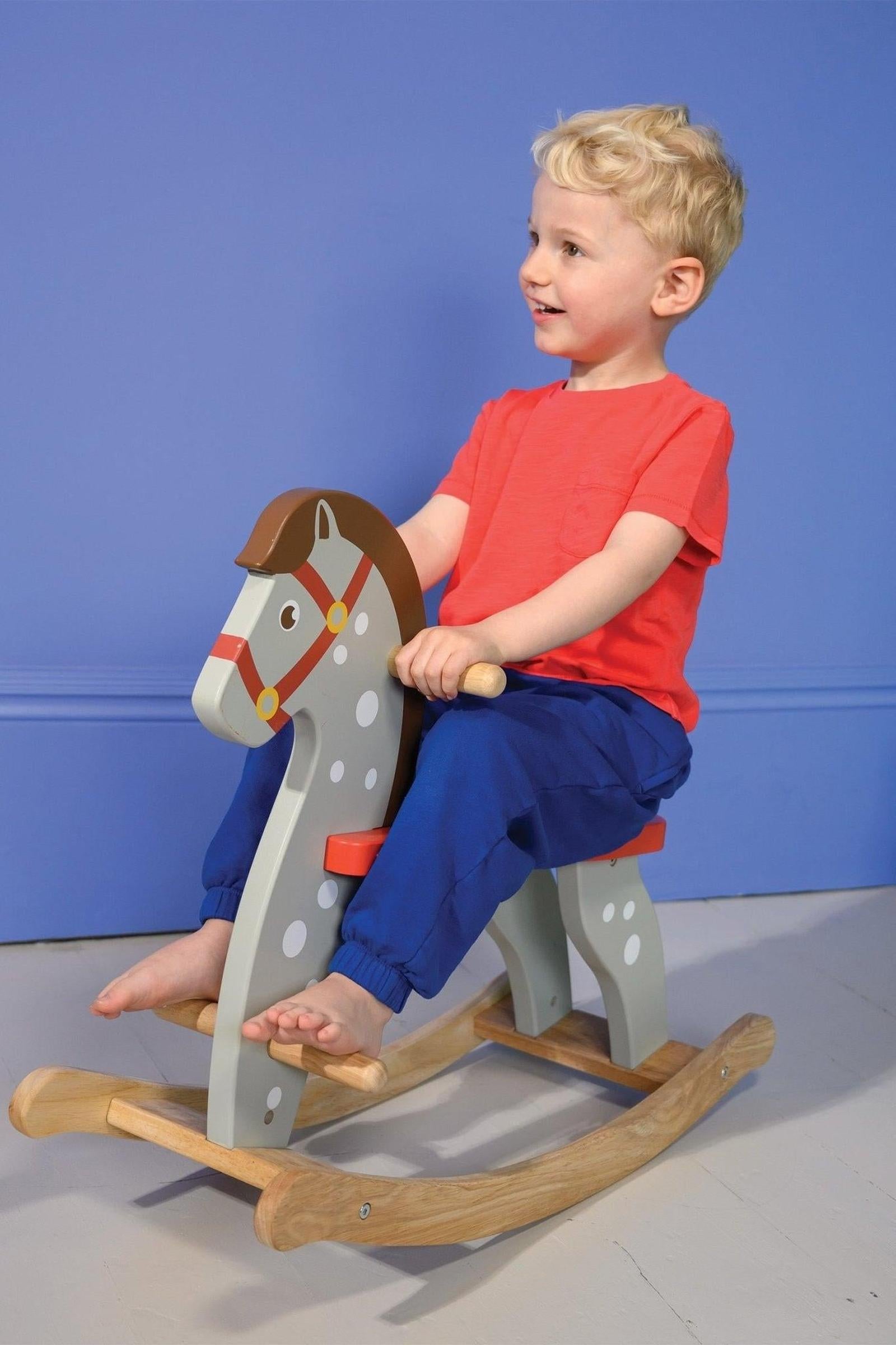 Rocking Horse, Gray