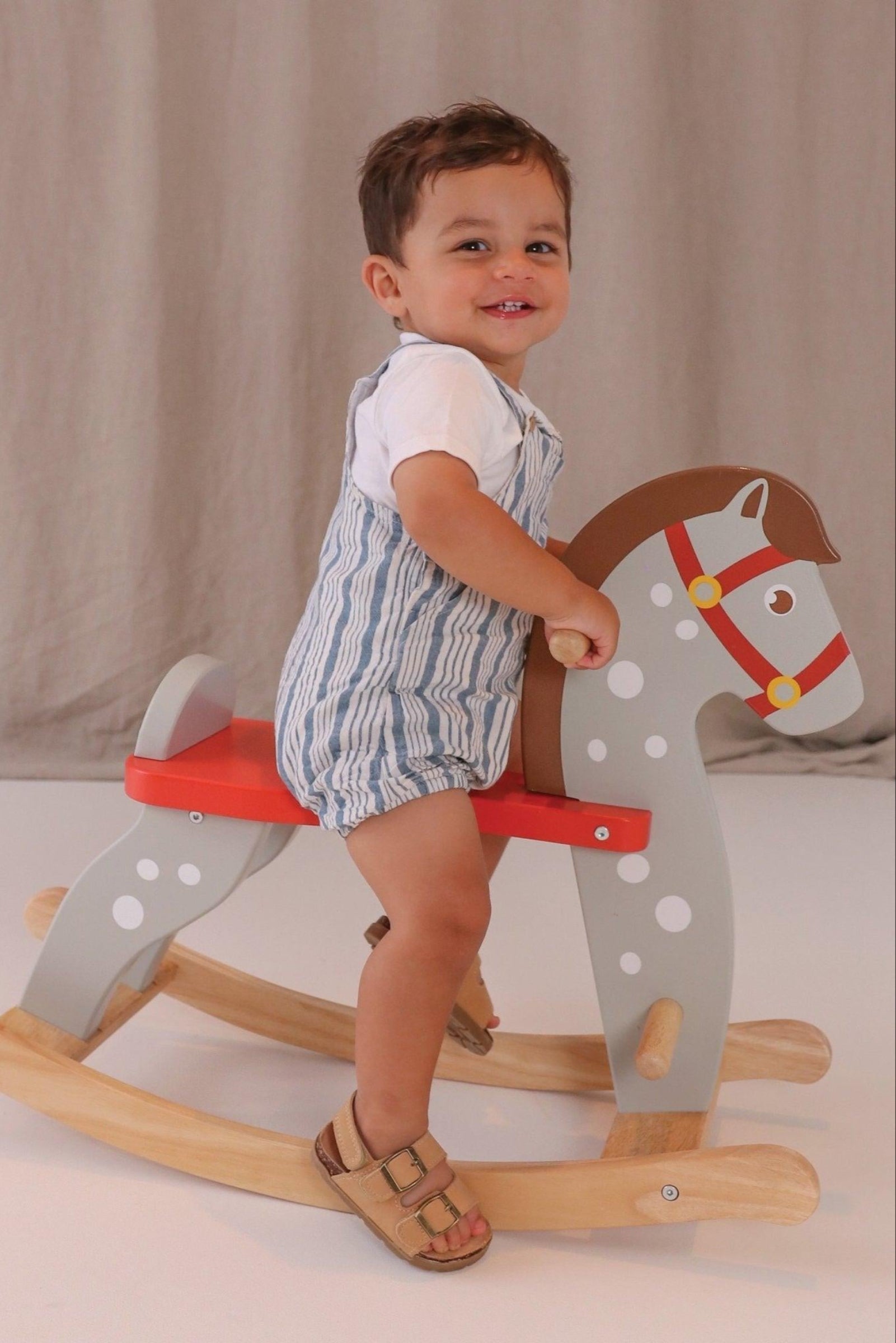 Rocking Horse, Gray