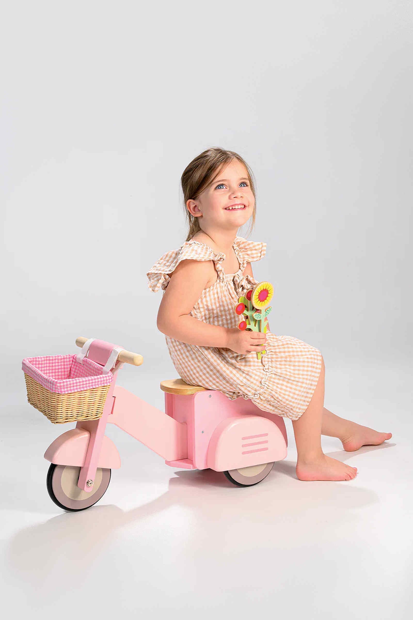 Scooter with Basket