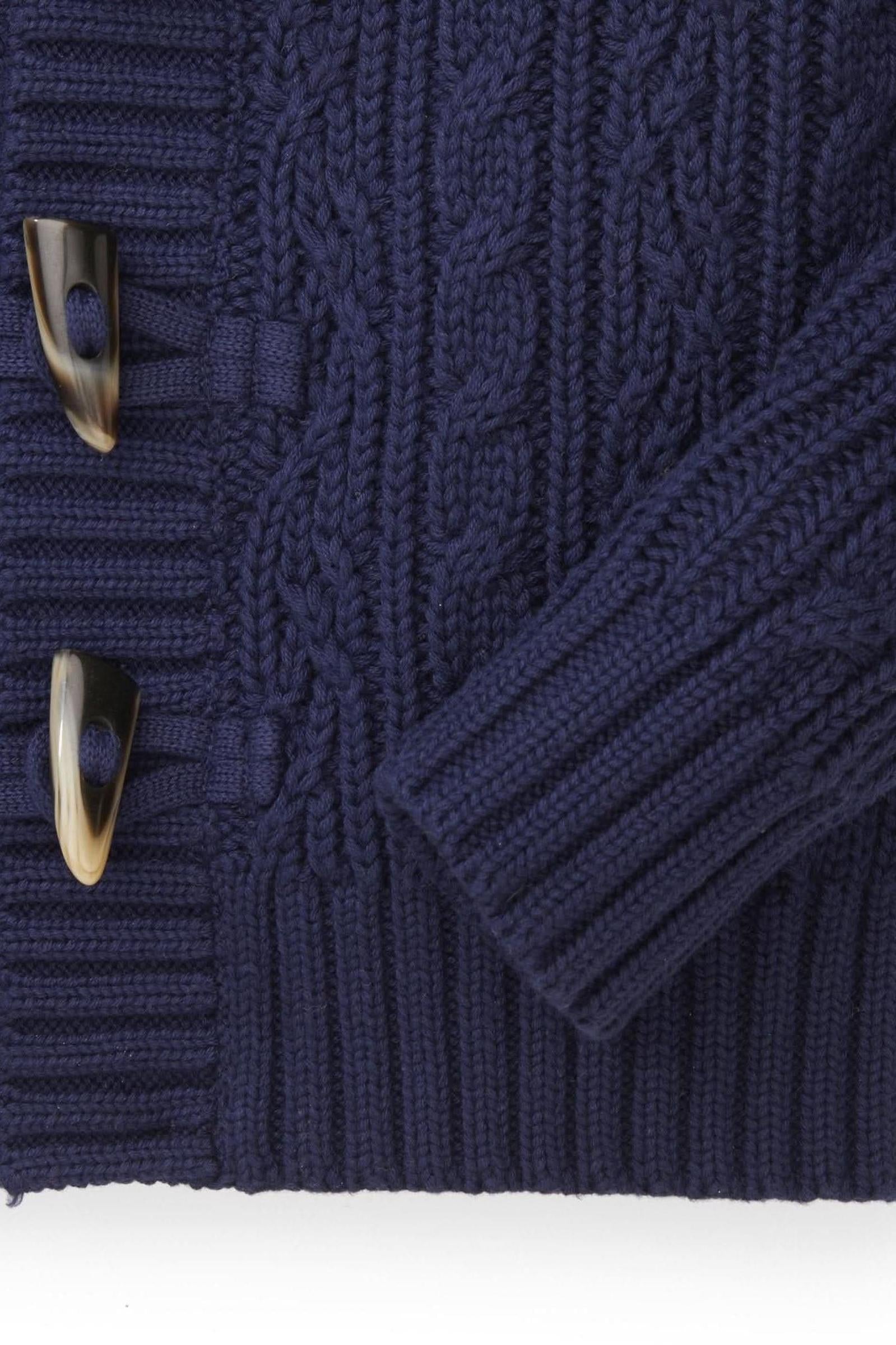 Organic Cotton Shawl Collar Cardigan for Boys, Navy, Baby, Toddler & Kids