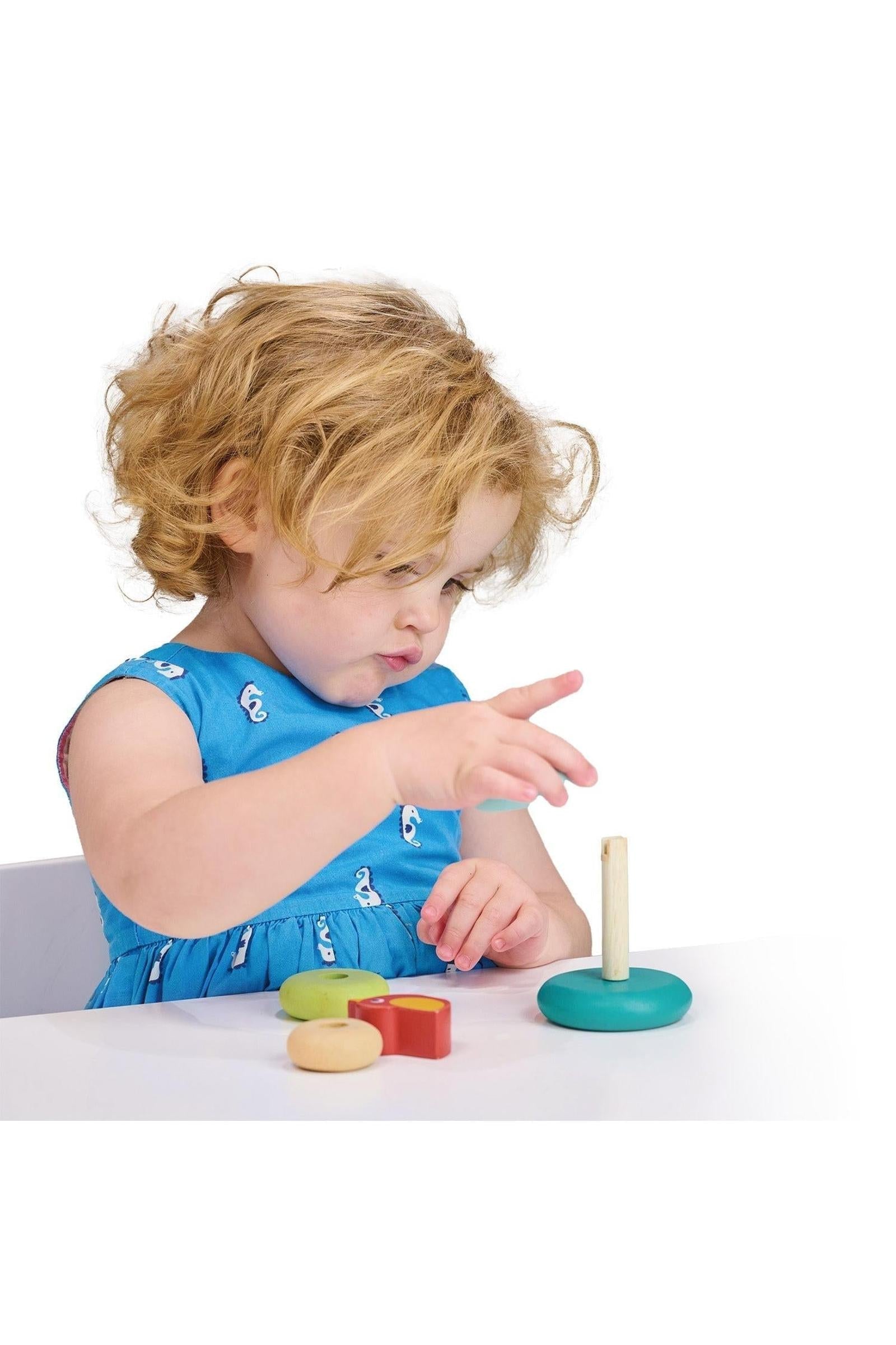 Toddler Learning Bundle, Stacking Tree, Bird Pop Up & Hammer Bench