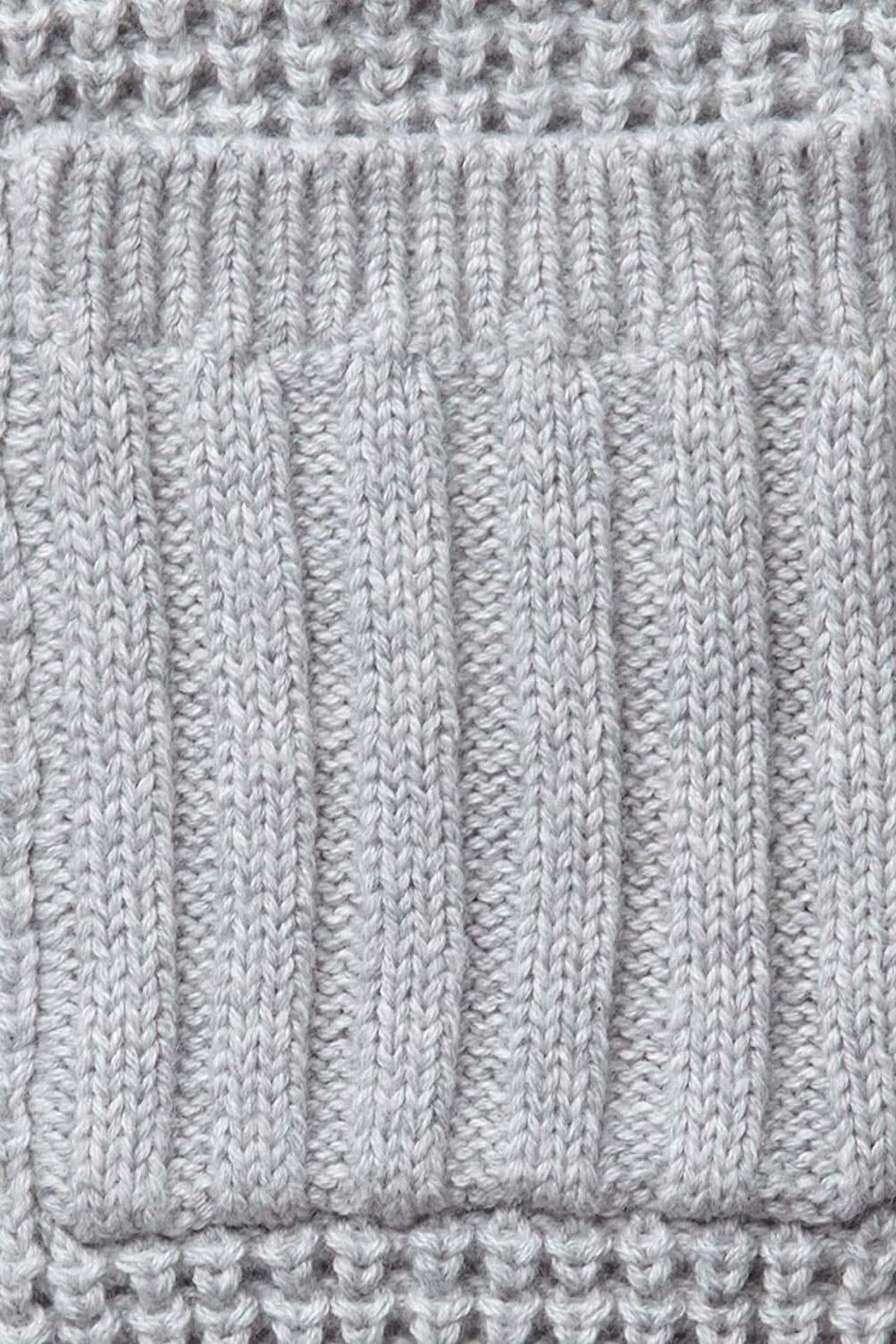 Organic Cotton Waffle Stitch Hooded Baby Sweater, Gray